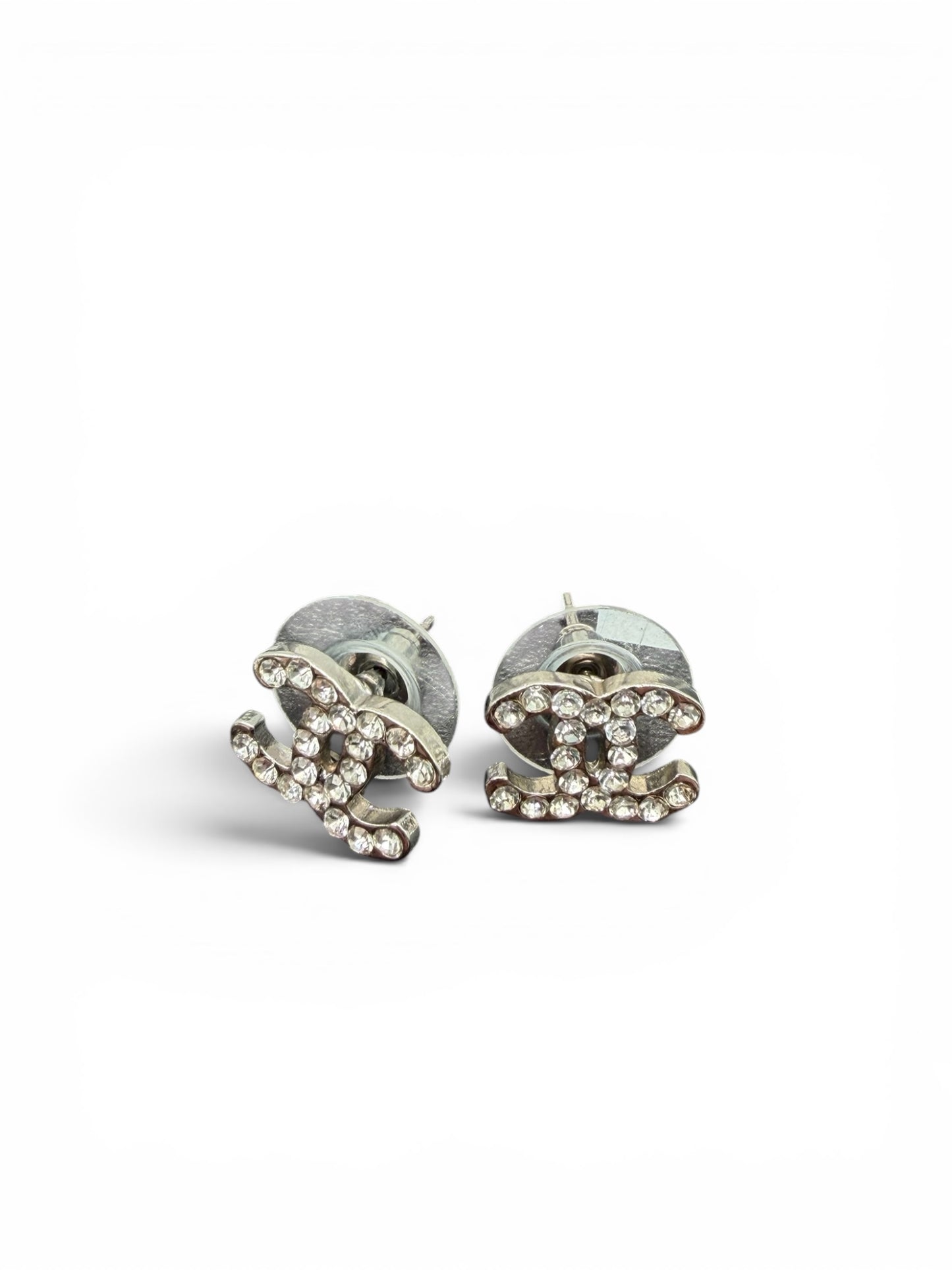 Chanel CC Diamant-Ohrringe