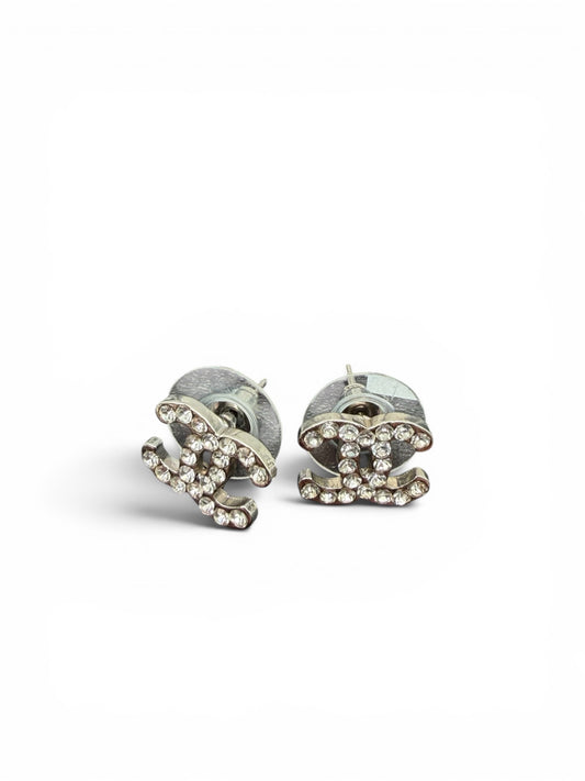 Chanel CC Diamant-Ohrringe