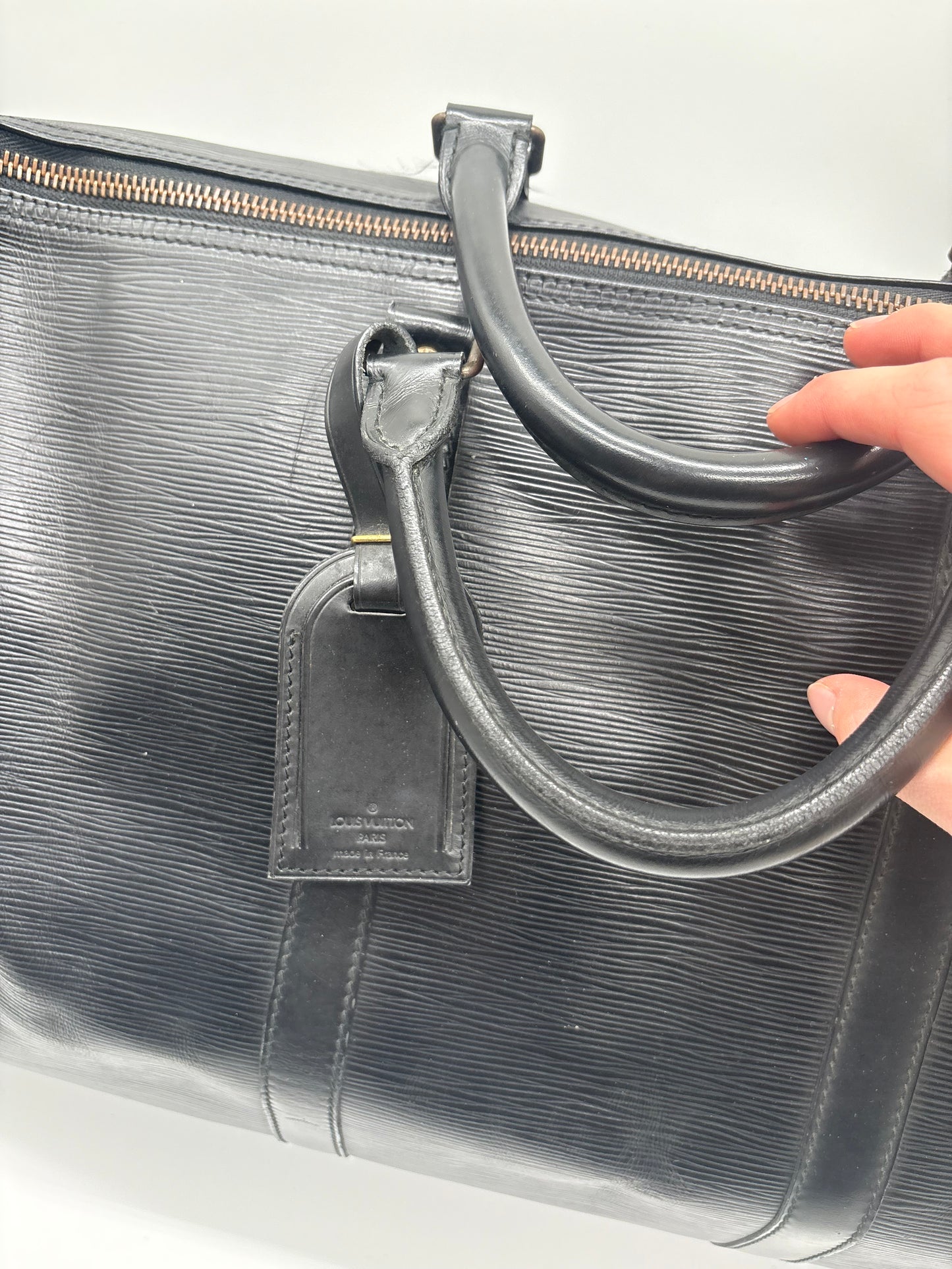 Louis Vuitton Epi Leder Keepall 60 Reisetasche Weekender