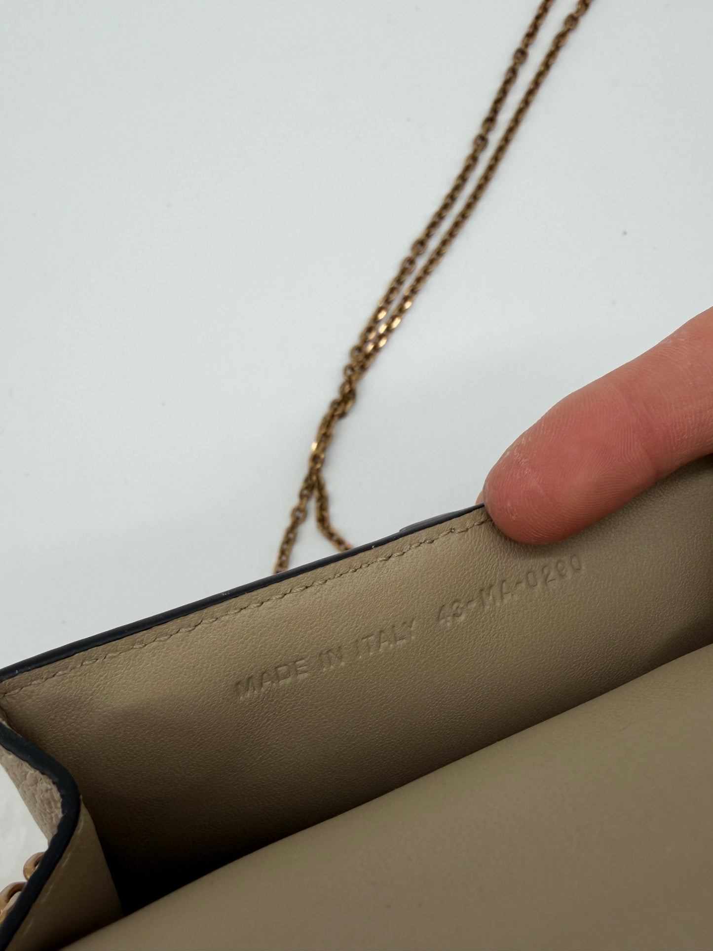 Dior Saddle Nano Portemonnaie Wallet on Chain