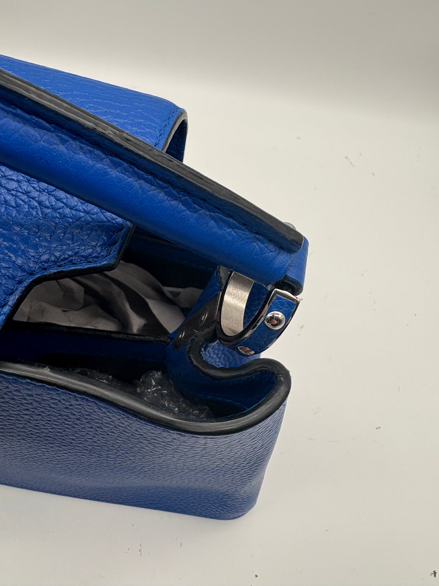 Louis Vuitton Capucines Bb Handtasche blau