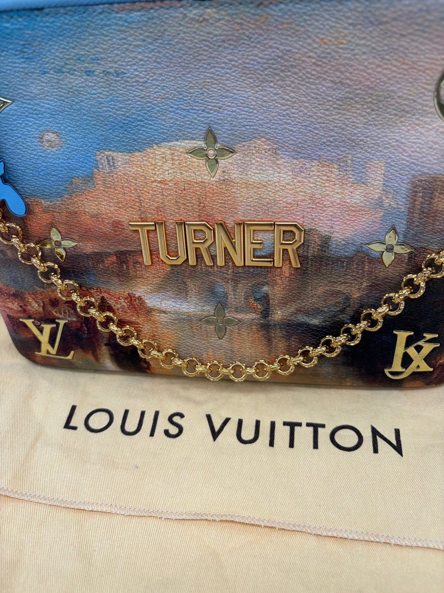 Louis Vuitton × Jeff Koons Turner Pochette / Clutch Masters Collection