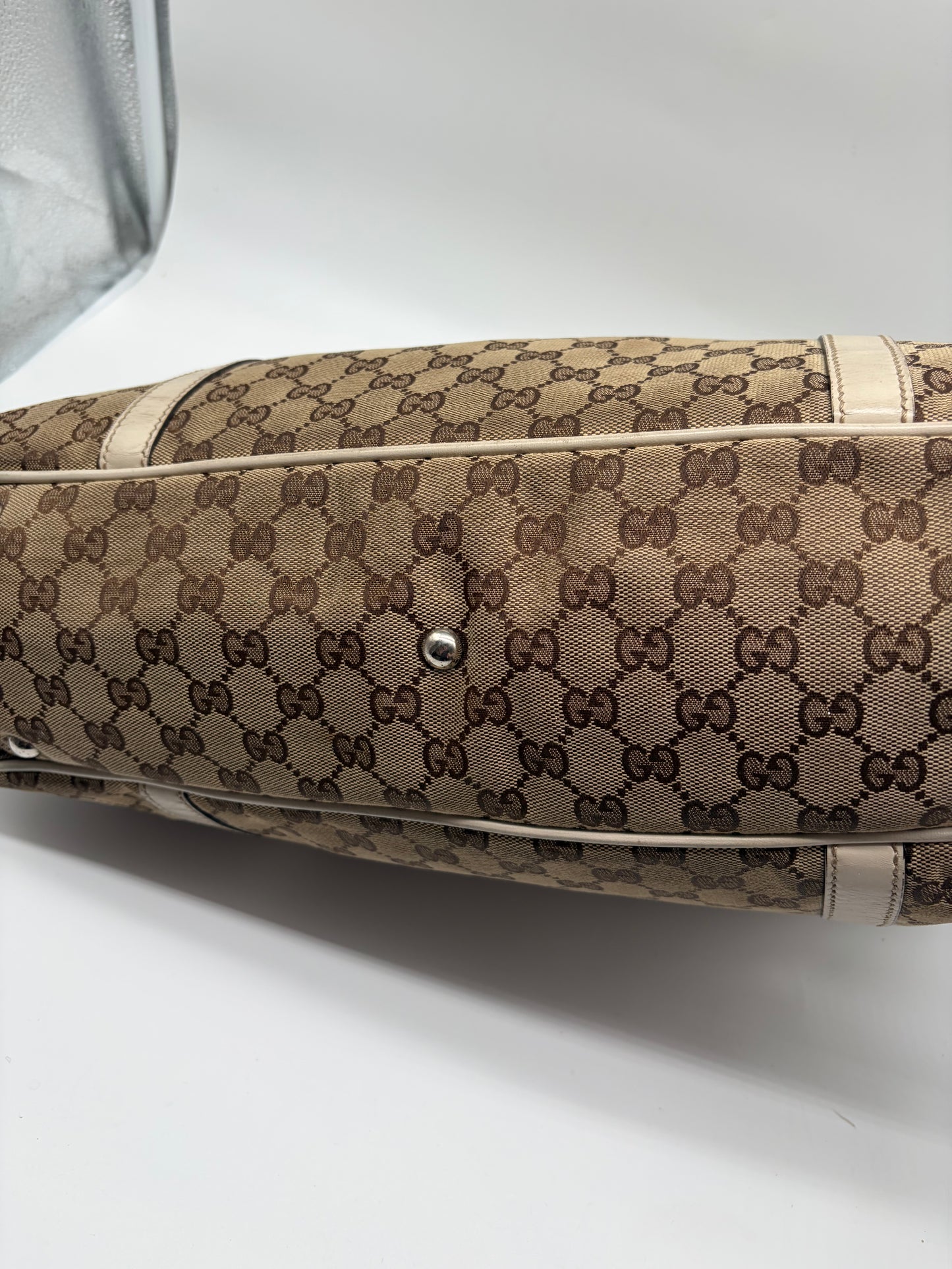 Gucci Monogram Twin GG Handtasche Shopper