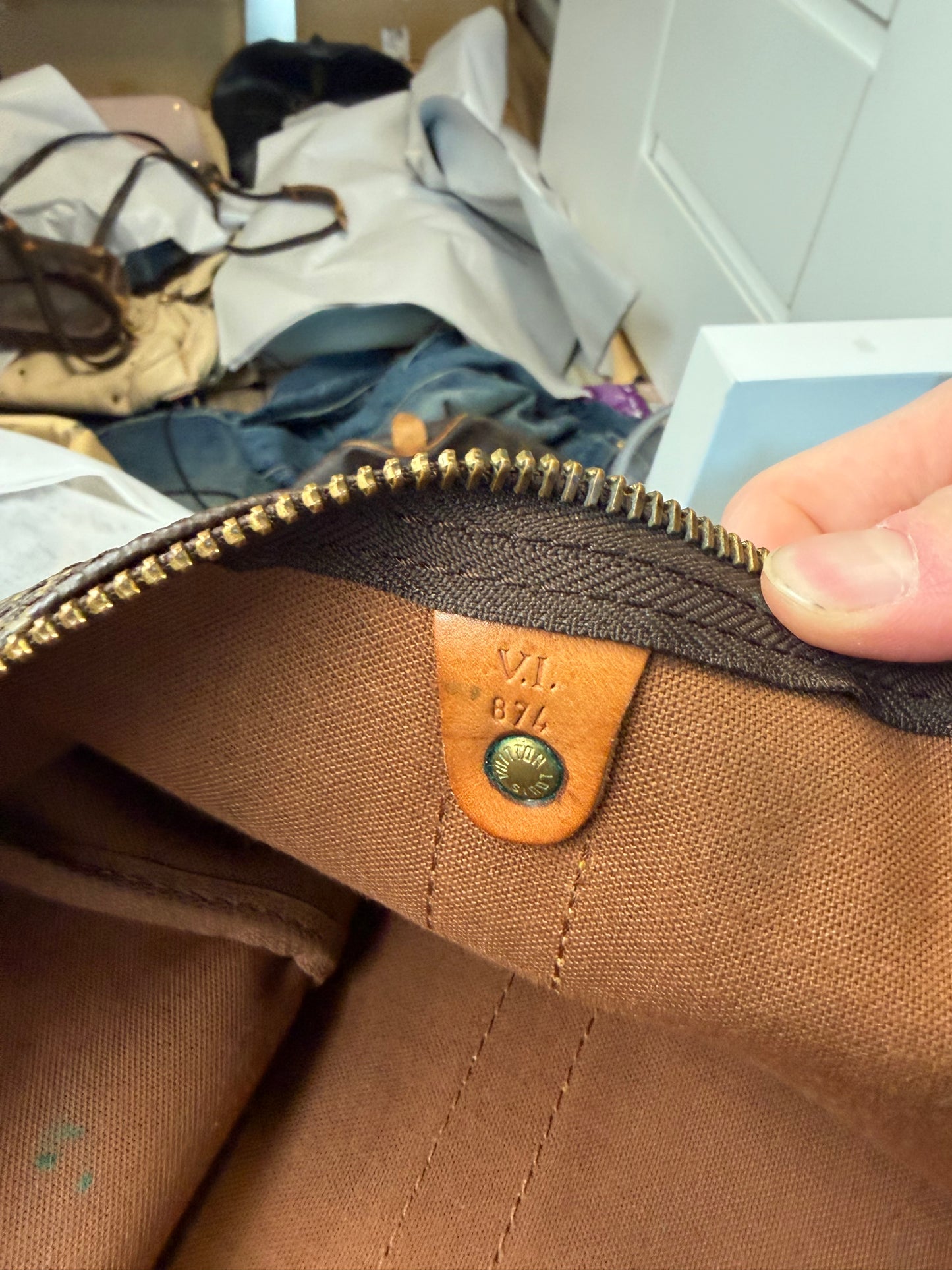 Louis Vuitton Keepall 55 Monogram Reisetasche