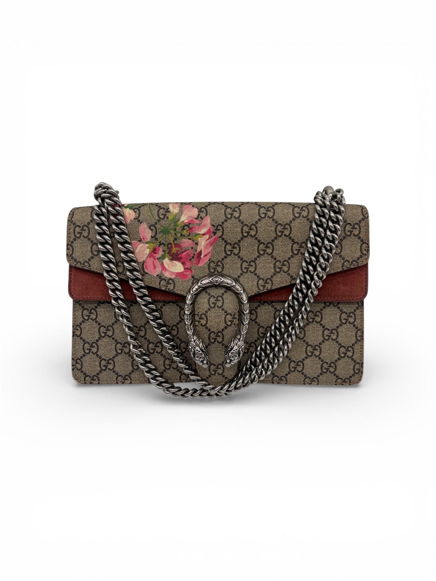 Gucci Dionysus GG Supreme Blumen Schultertasche