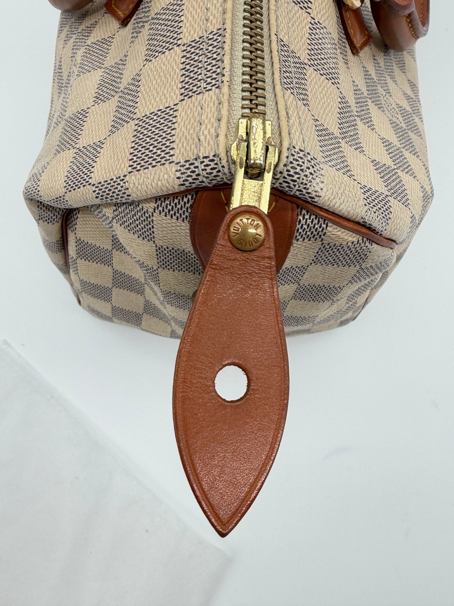 Louis Vuitton Speedy 30 – Damier Azur Canvas-Tasche