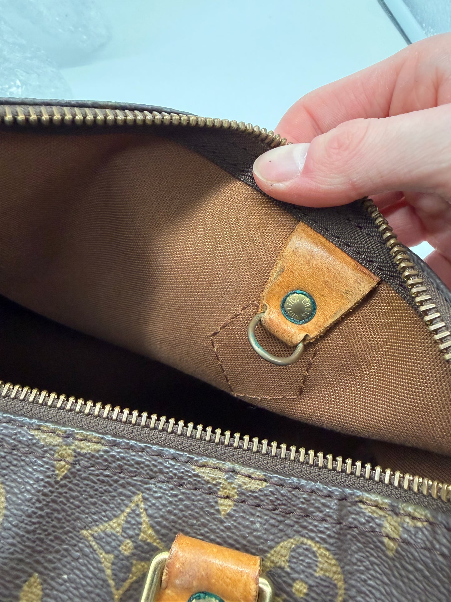 Louis Vuitton Speedy 30 Monogram Boston Handtasche