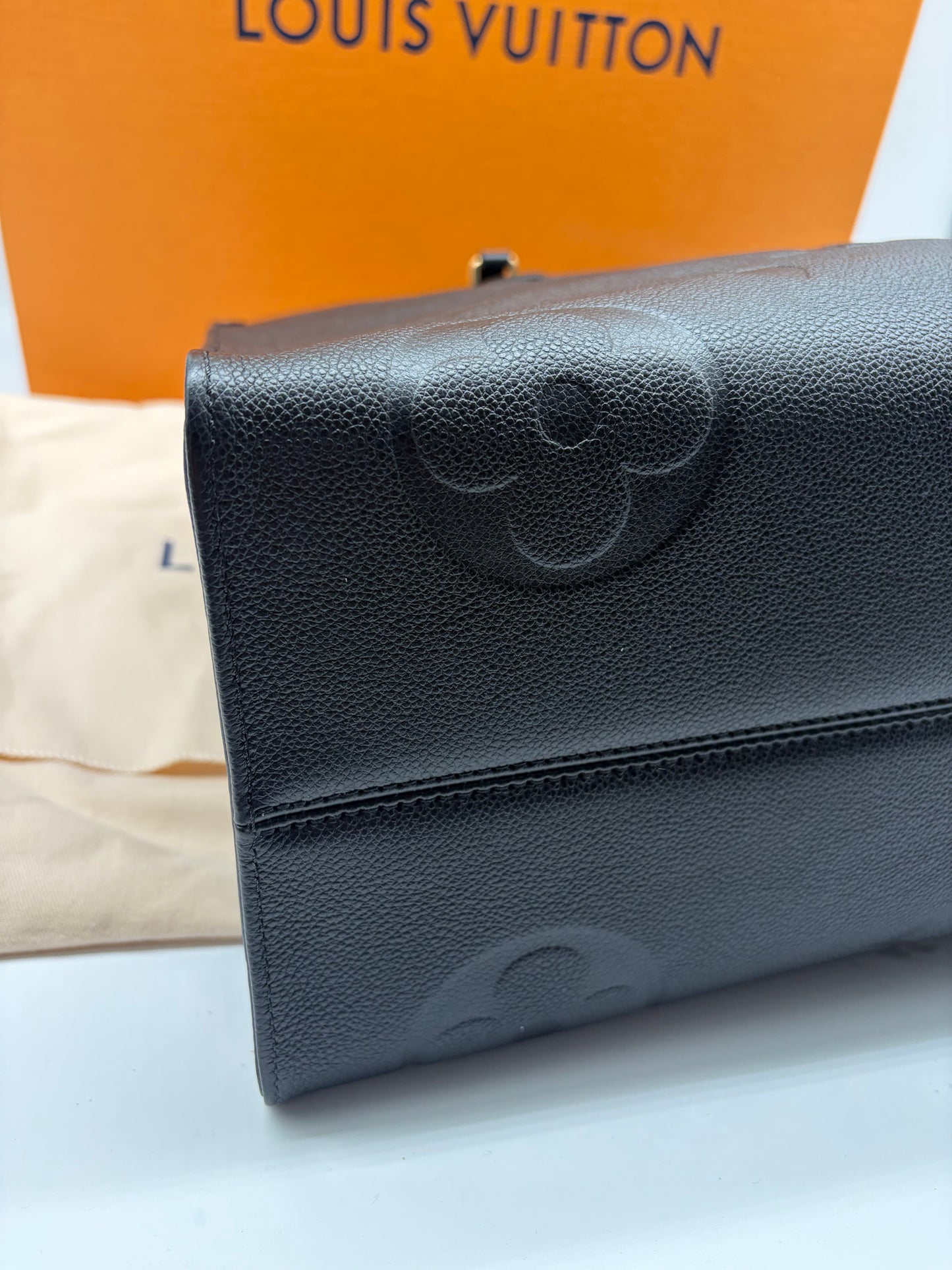 Louis Vuitton Onthego GM Shopper Empreinte Schwarz Monogram