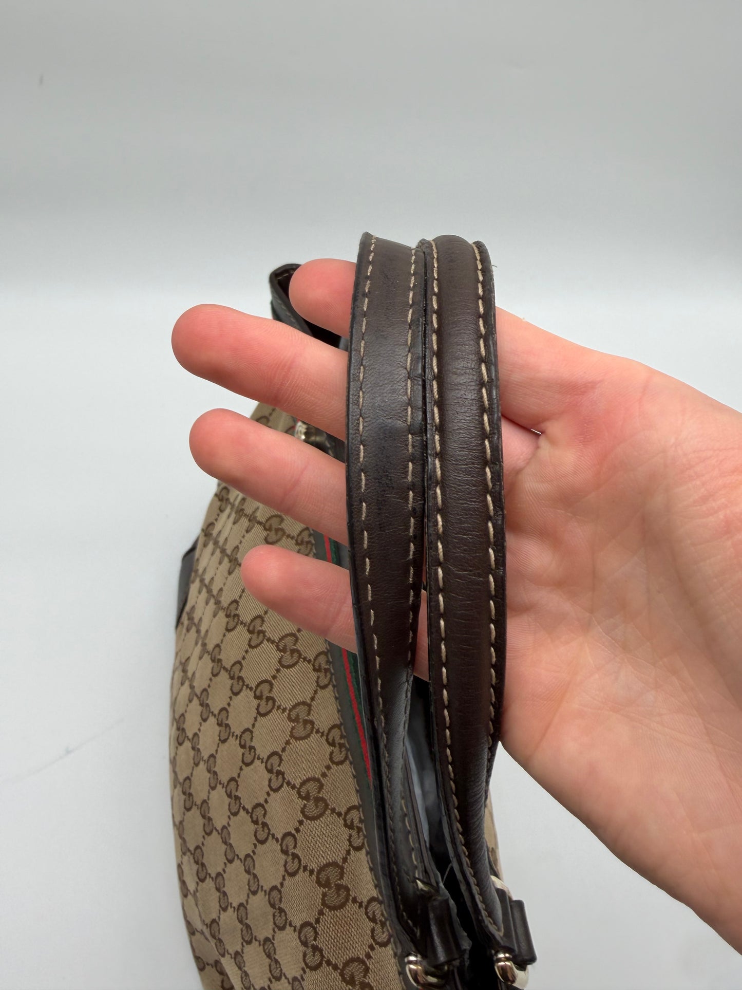Gucci Mayfair Tote Bag Braun Beige