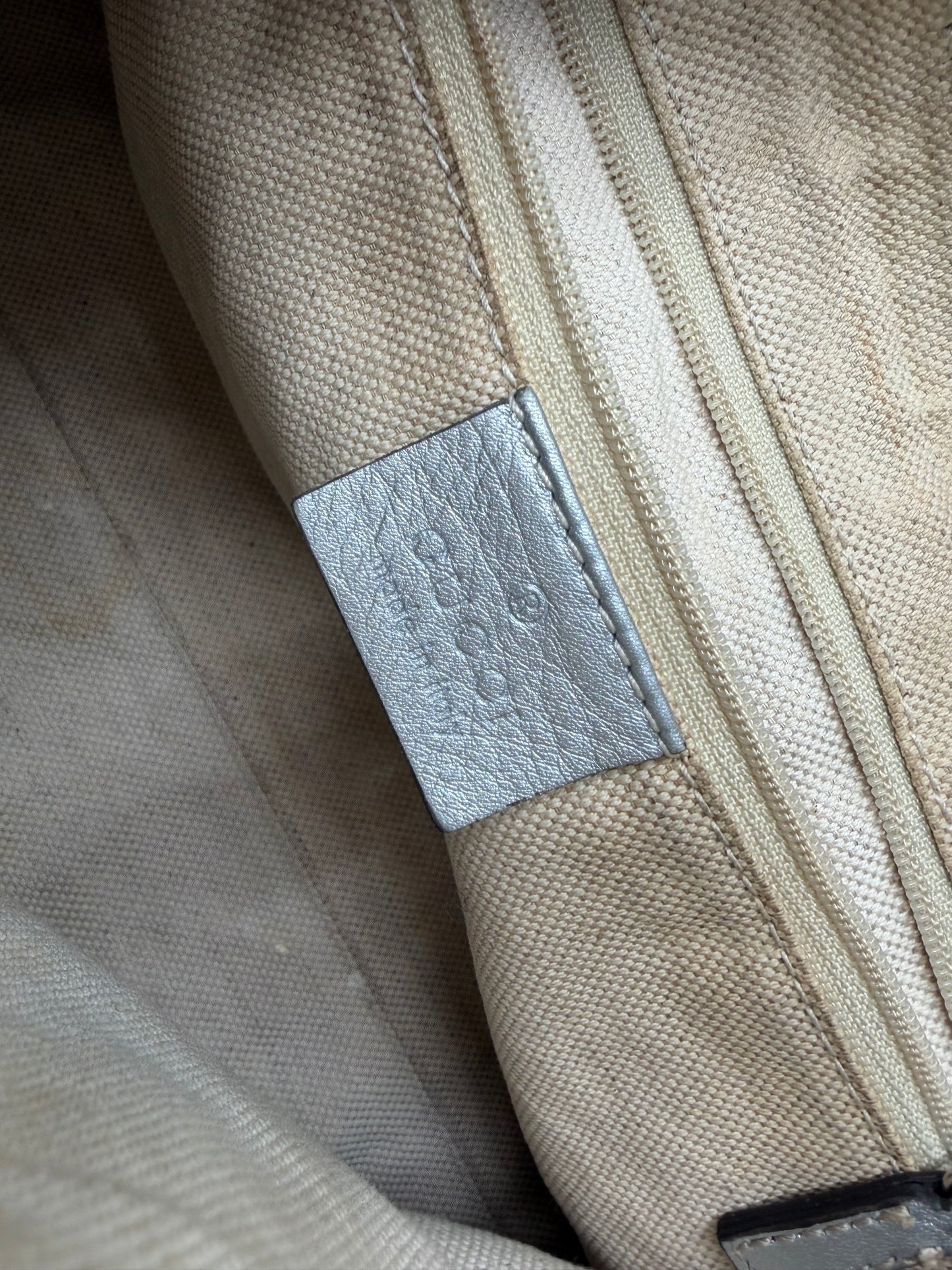 Gucci Abbey D Ring Schulterasche Silber