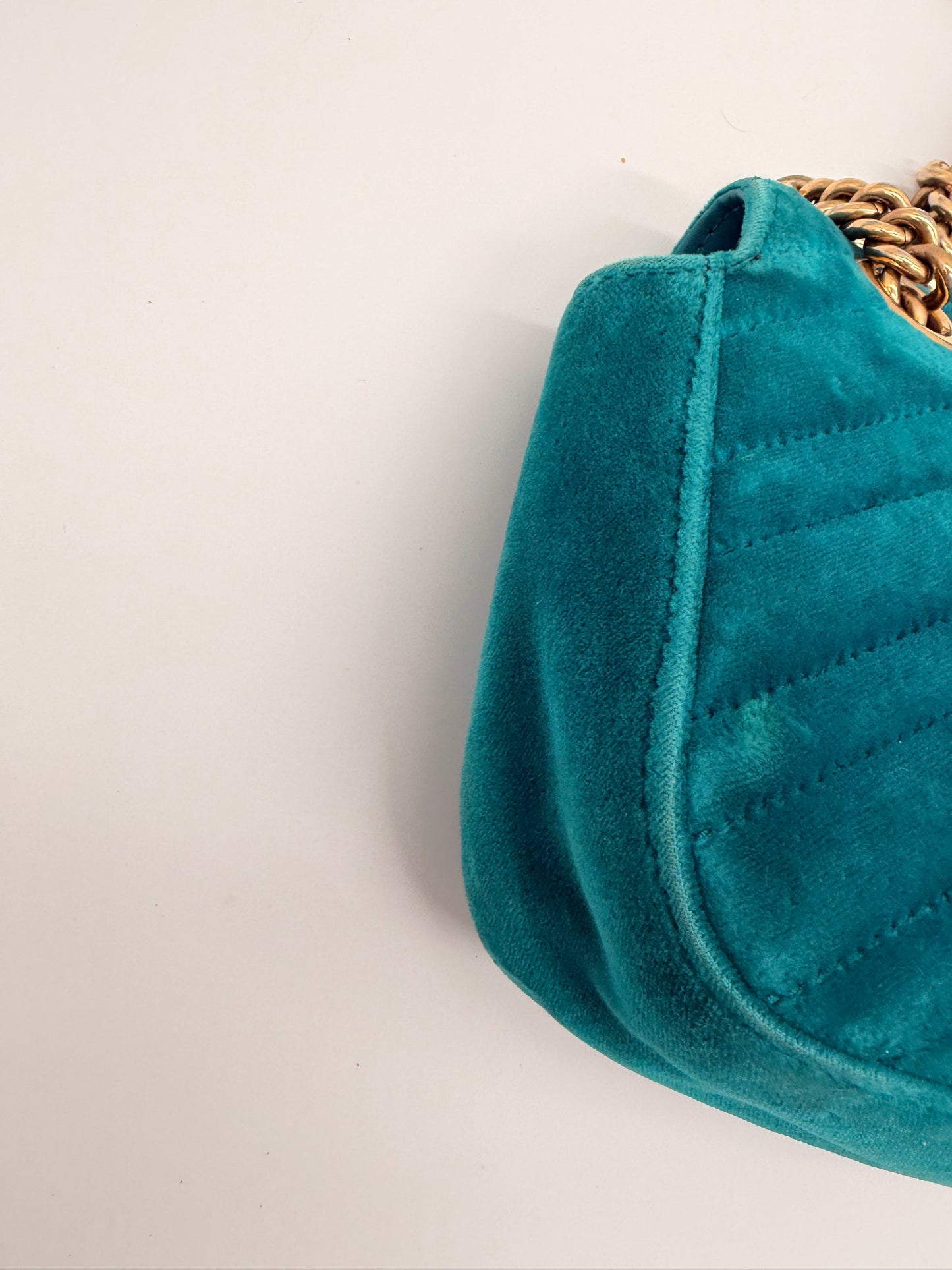 Gucci GG Marmont Samt Handtasche