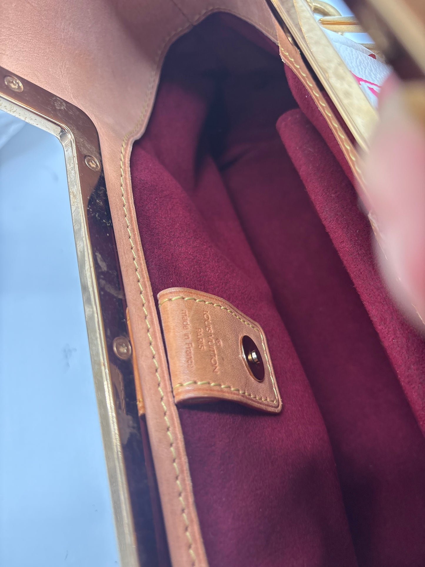 Louis Vuitton Multicolor Judy PM Handtasche x Takashi Murakami