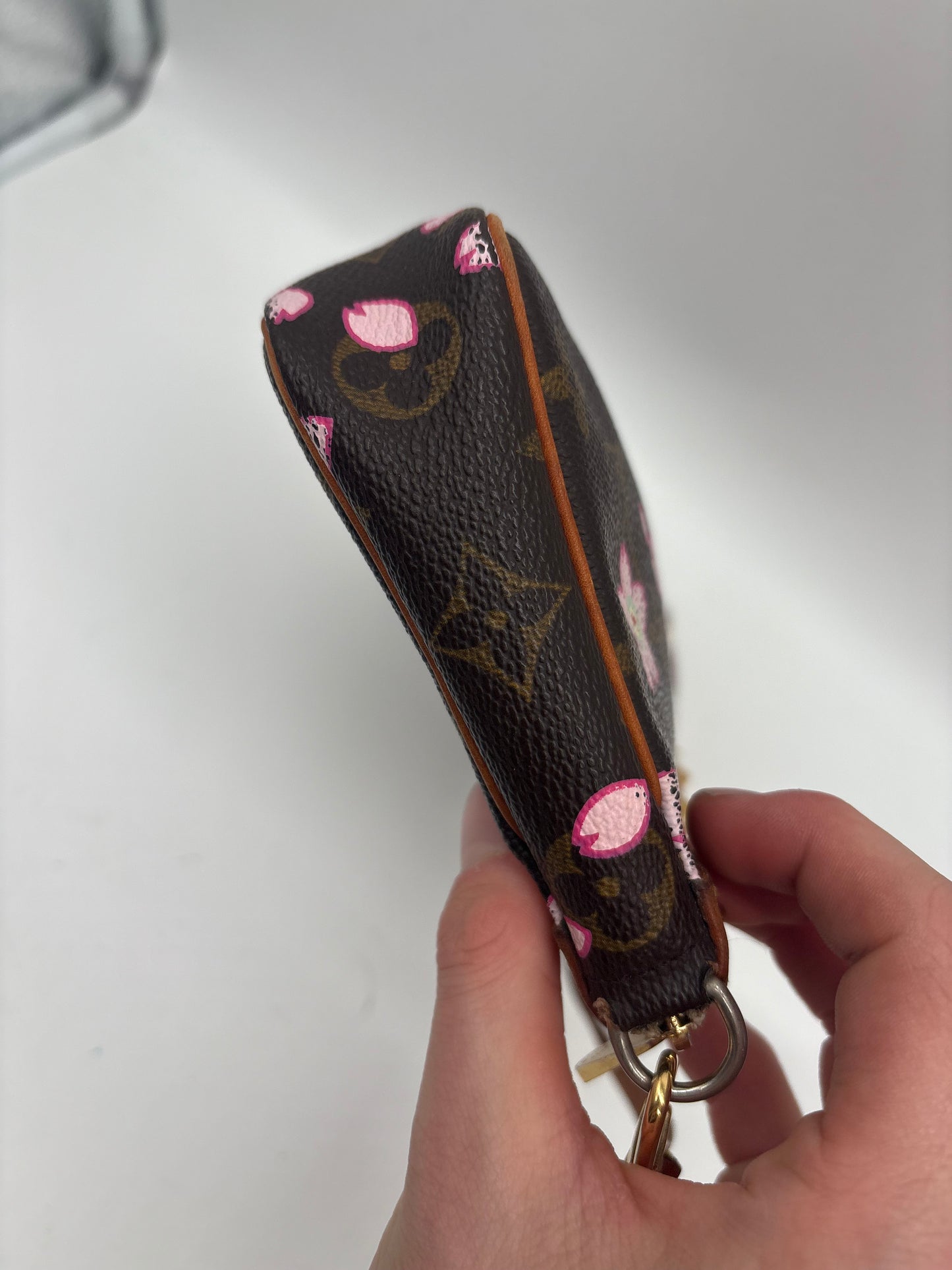 Louis Vuitton x Takashi Murakami Monogram Cherry Blossom Pochette Accessoires