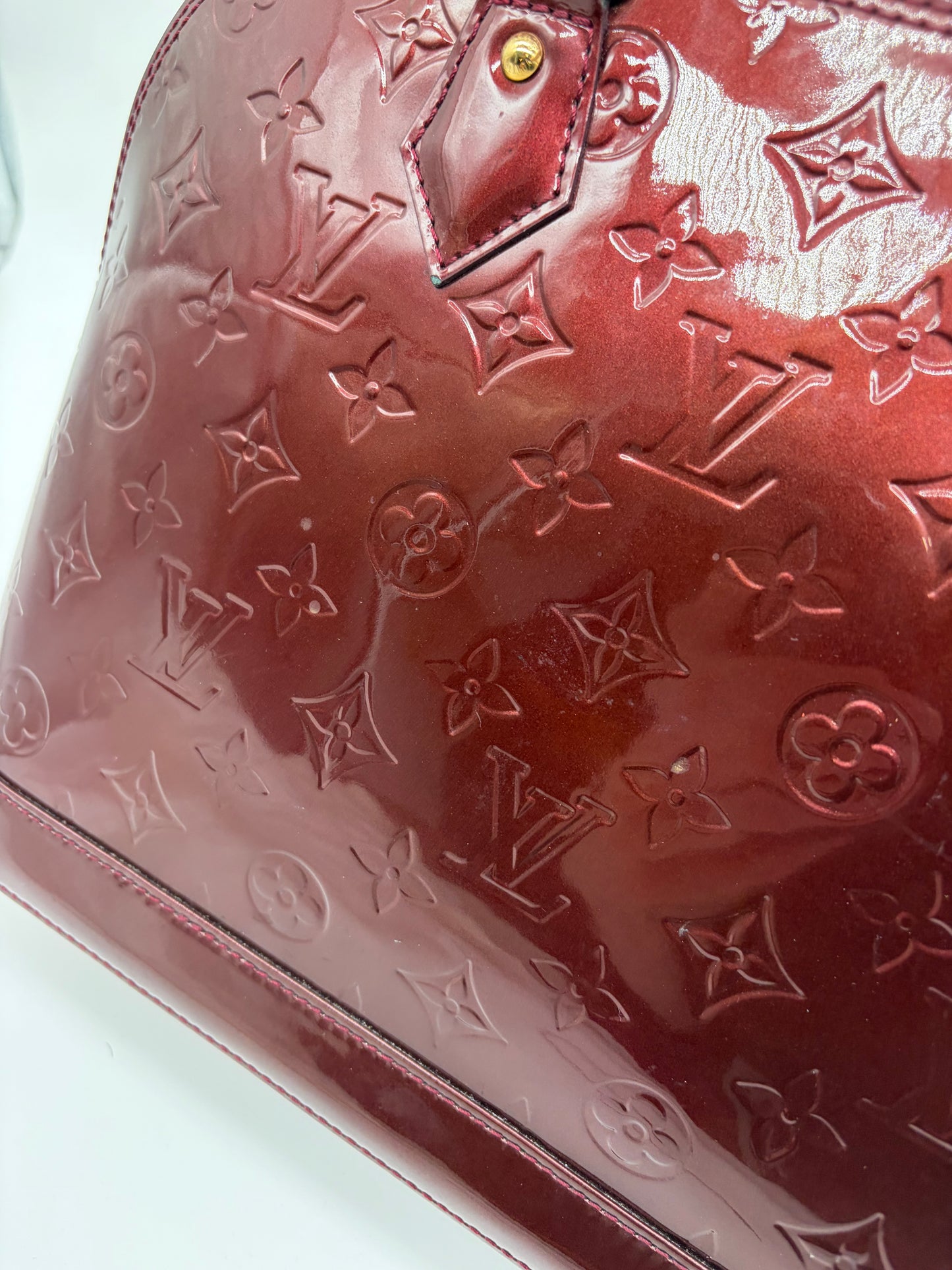Louis Vuitton Monogram Vernis Alma PM Handtasche