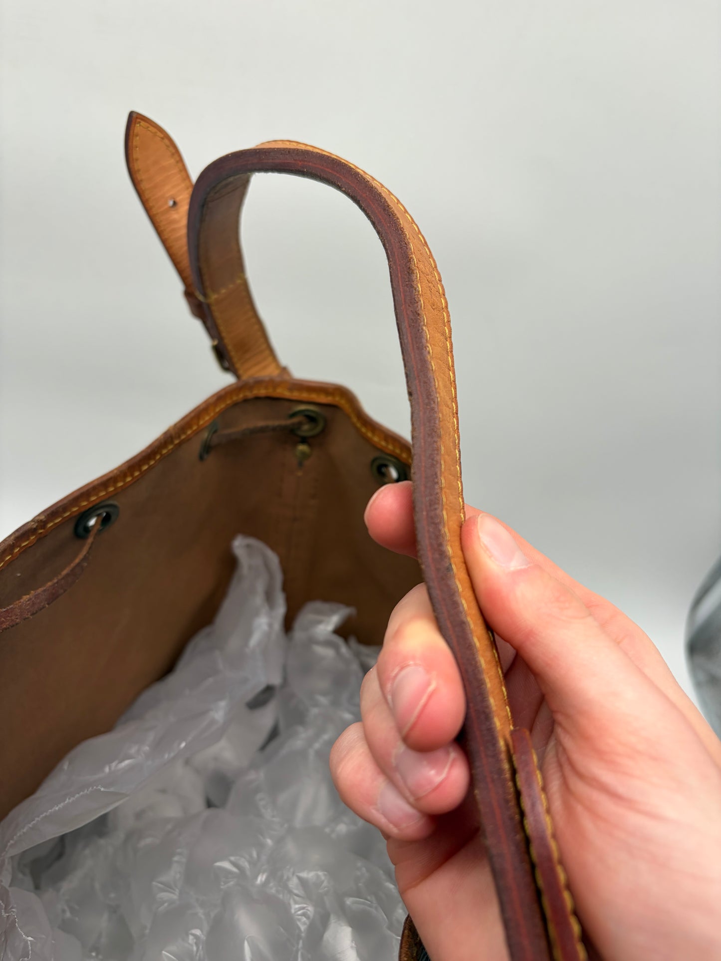 Louis Vuitton Noé Grande Monogram braun Bucketbag