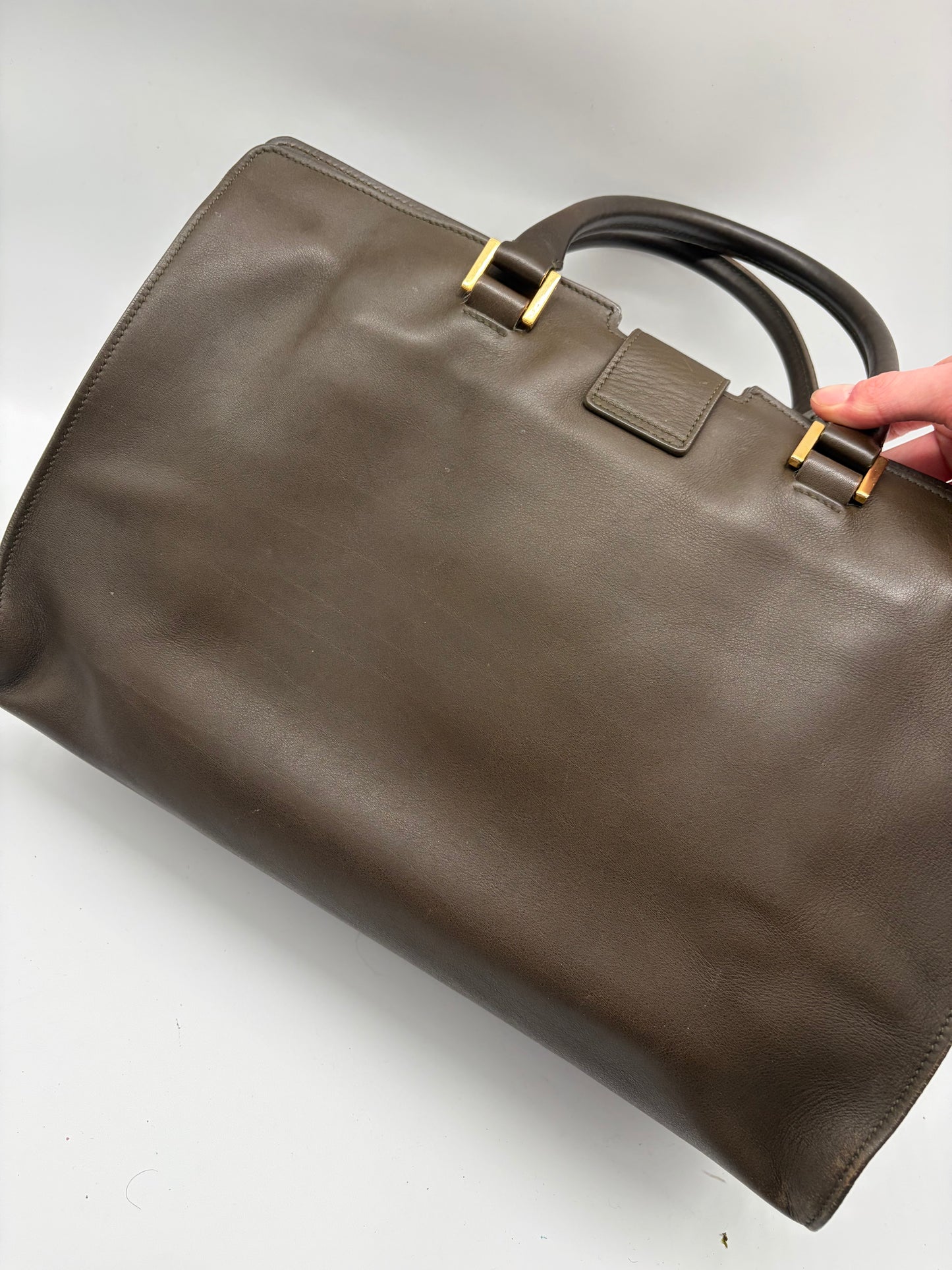 Yves Saint Laurent  Handtasche Braun