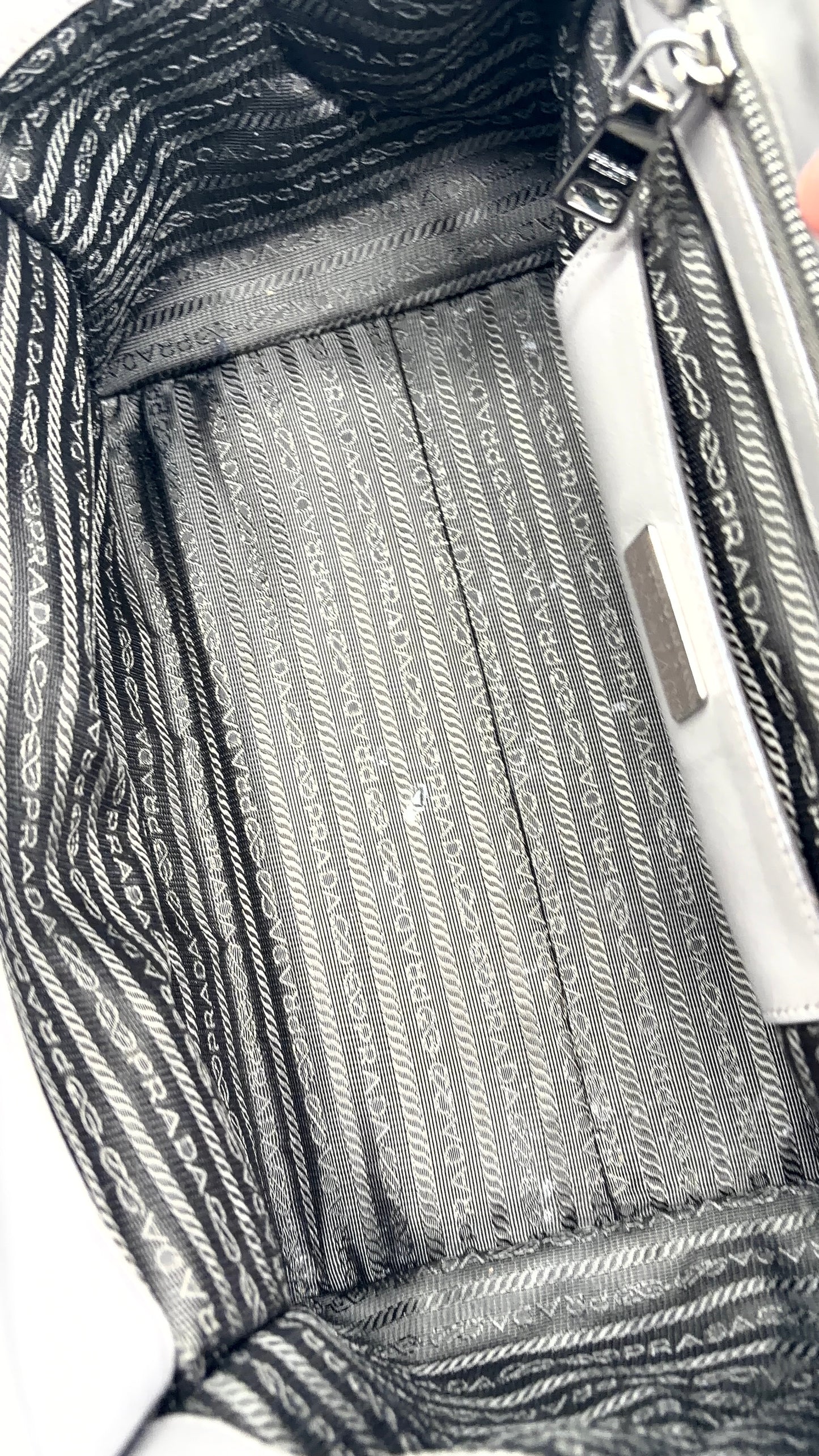 Prada City Sport Calfskin Tote Handtasche