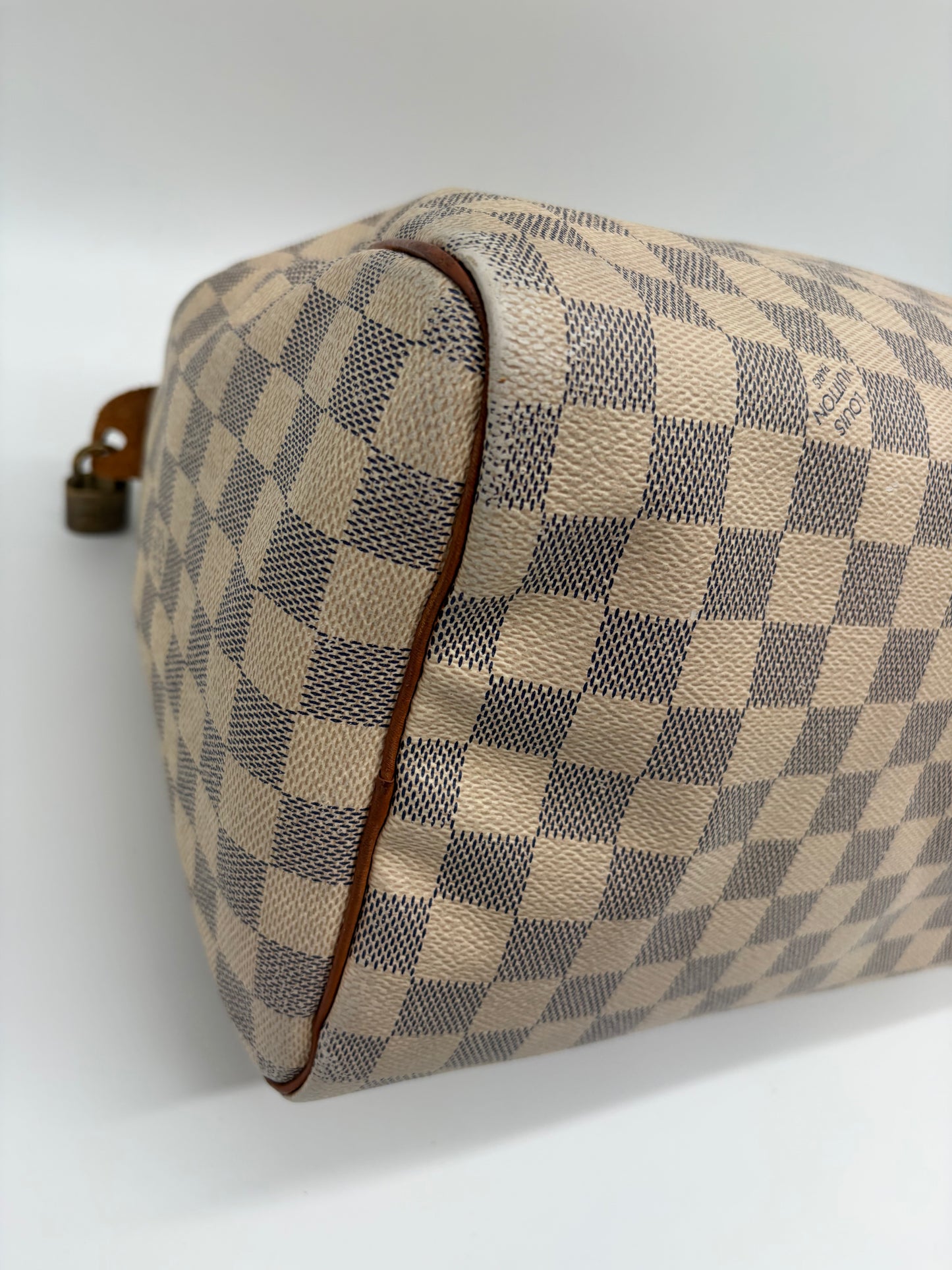 Louis Vuitton Speedy 30 – Damier Azur Canvas-Tasche