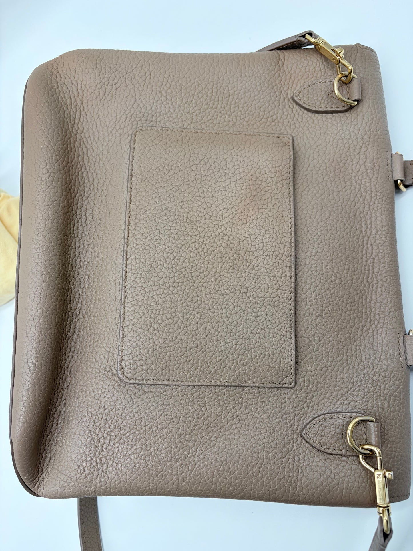 Louis Vuitton Volta Beige Top Handle Crossbody Bag