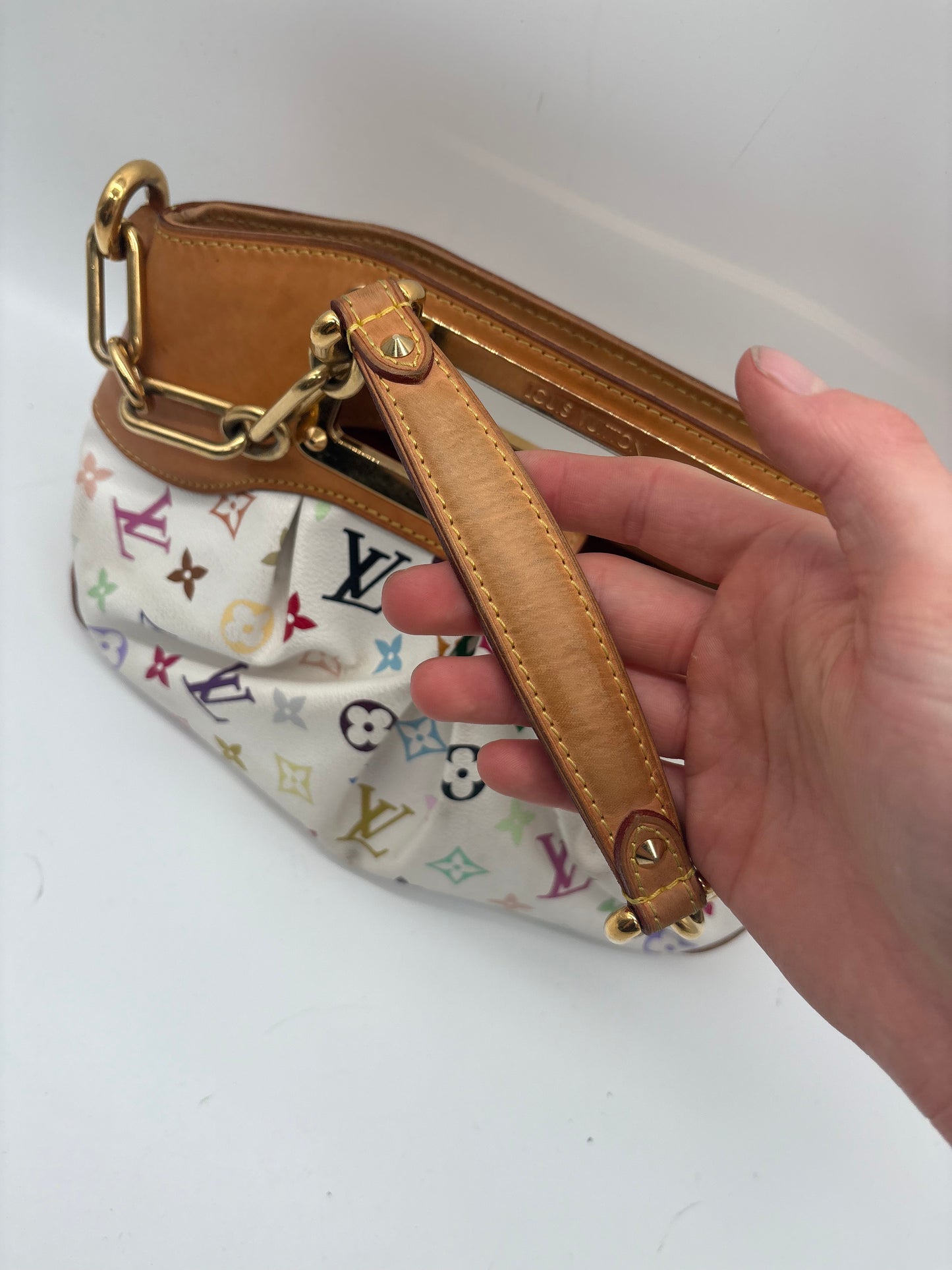 Louis Vuitton Multicolor Judy PM Handtasche x Takashi Murakami
