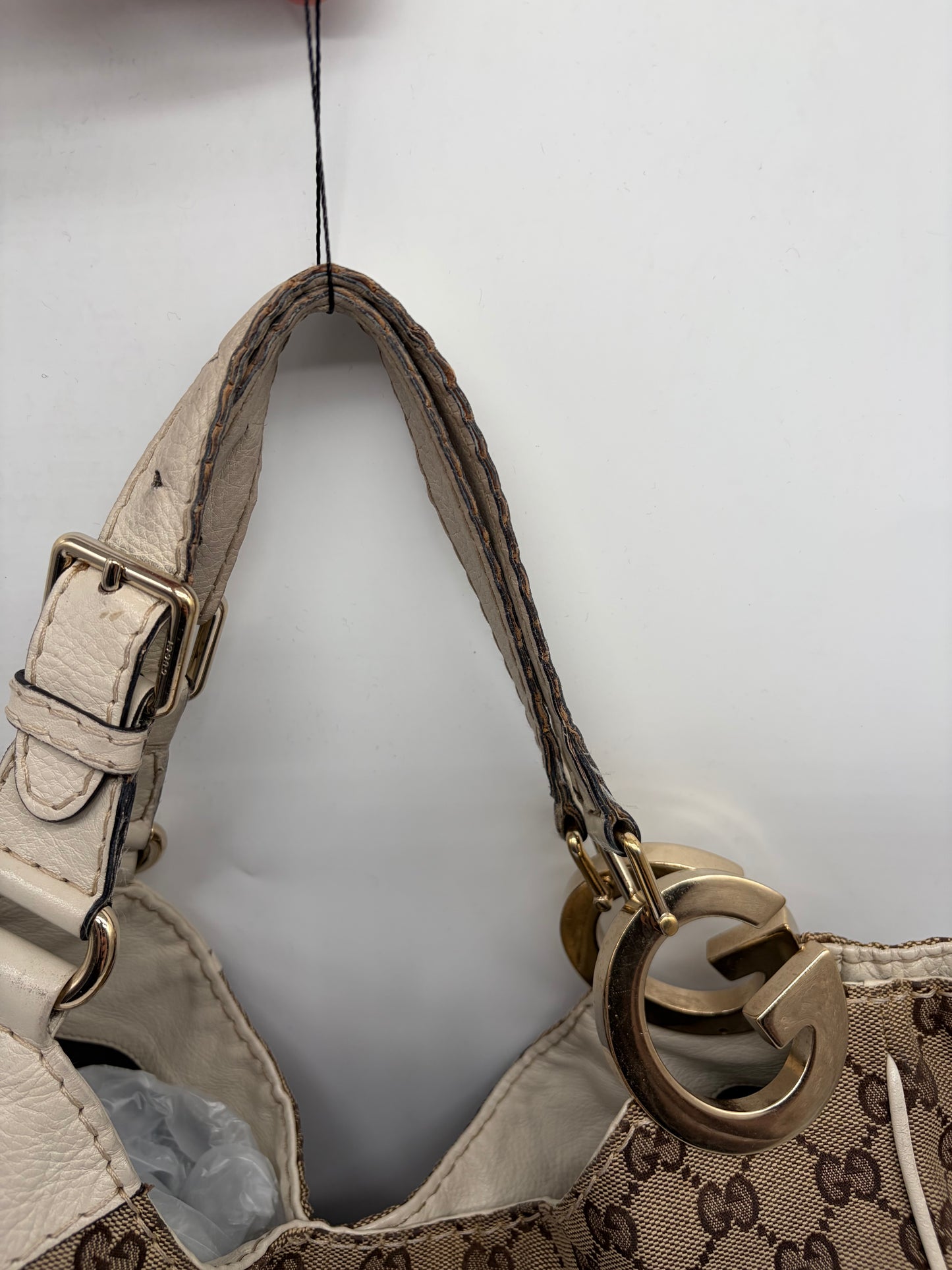 Vintage Gucci Charlotte Hobo Tasche GG Canvas