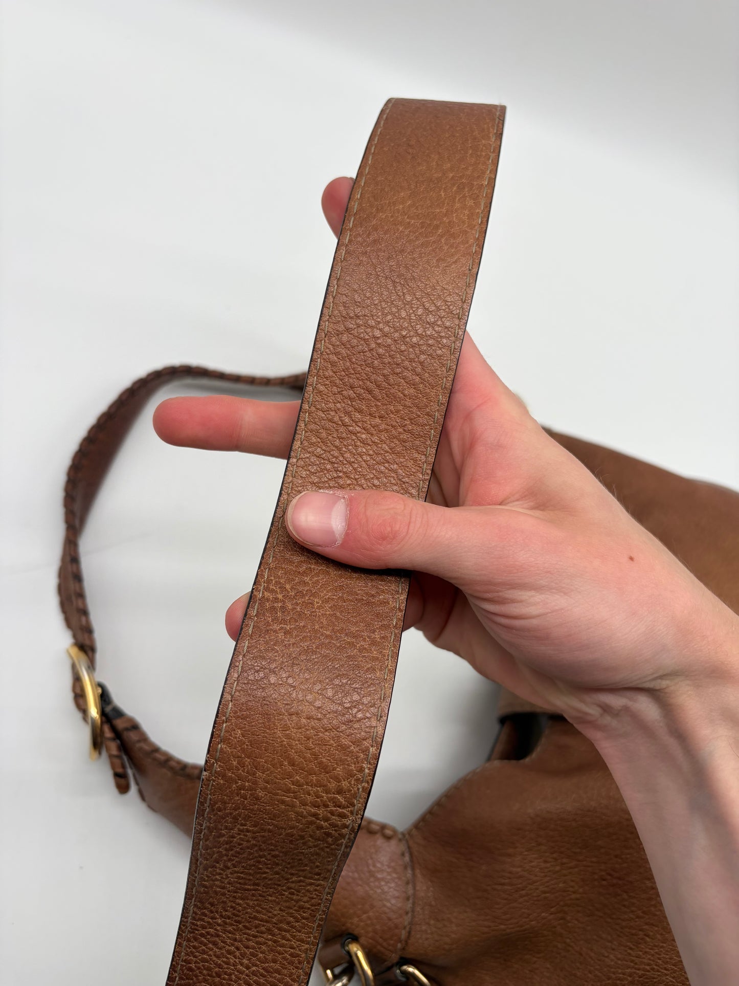 Gucci New Jackie Large braun Schultertasche mit Crossbodygurt