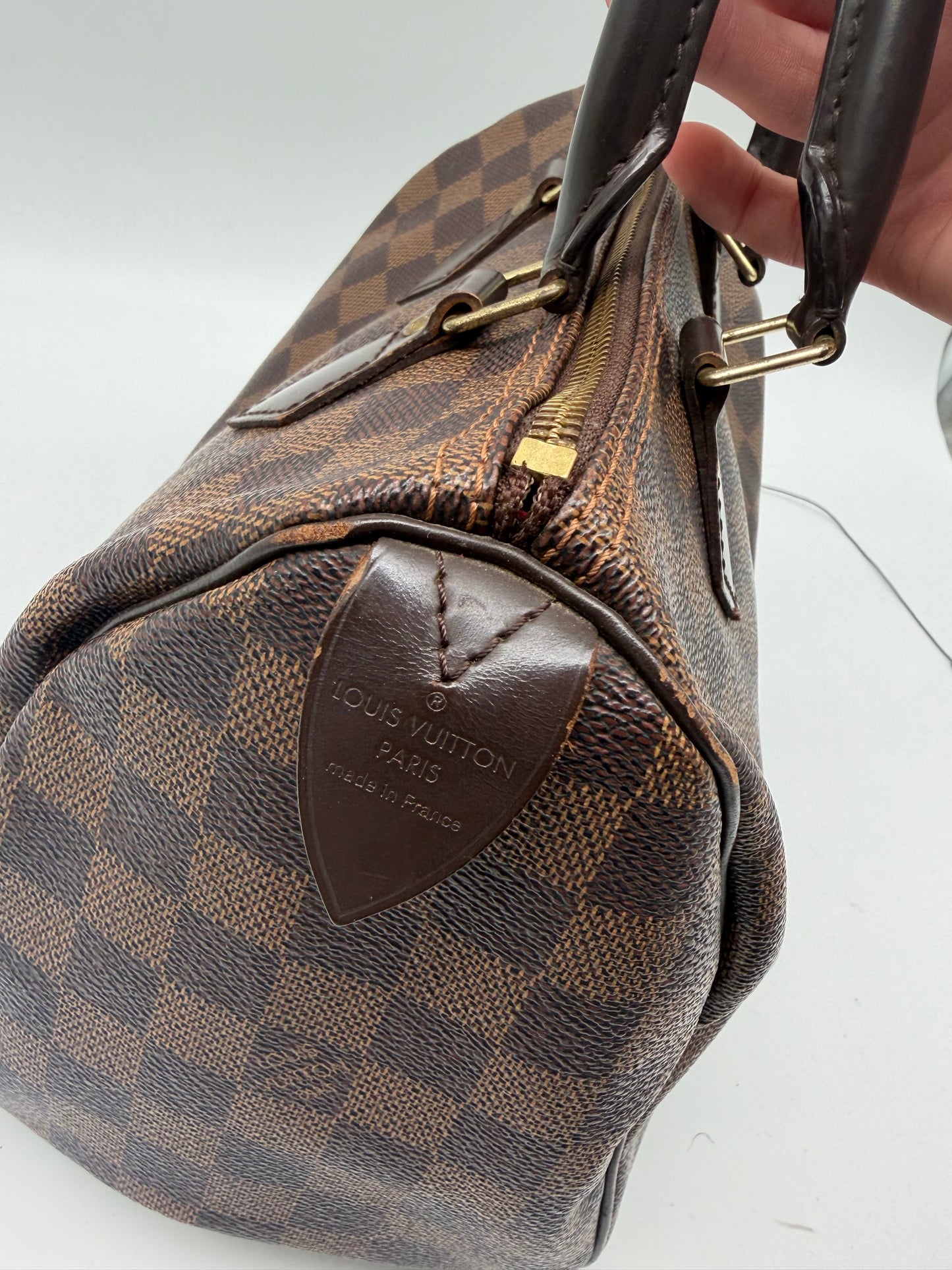 Louis Vuitton Speedy 25  Damier Ebene Handtasche
