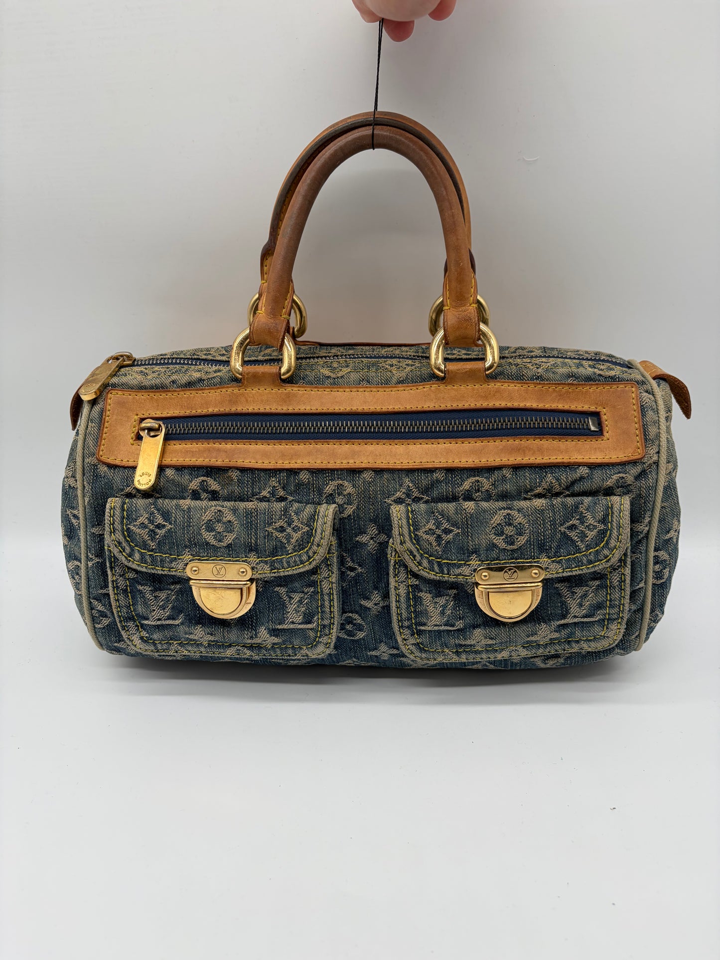 Louis Vuitton Monogram Denim Neo Speedy 30
