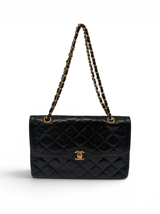 Chanel Paris Double Flap Two Tone Hardware Limited Edition