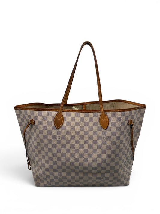 Louis Vuitton Neverfull GM  Damier Azur Canvas Tragetasche