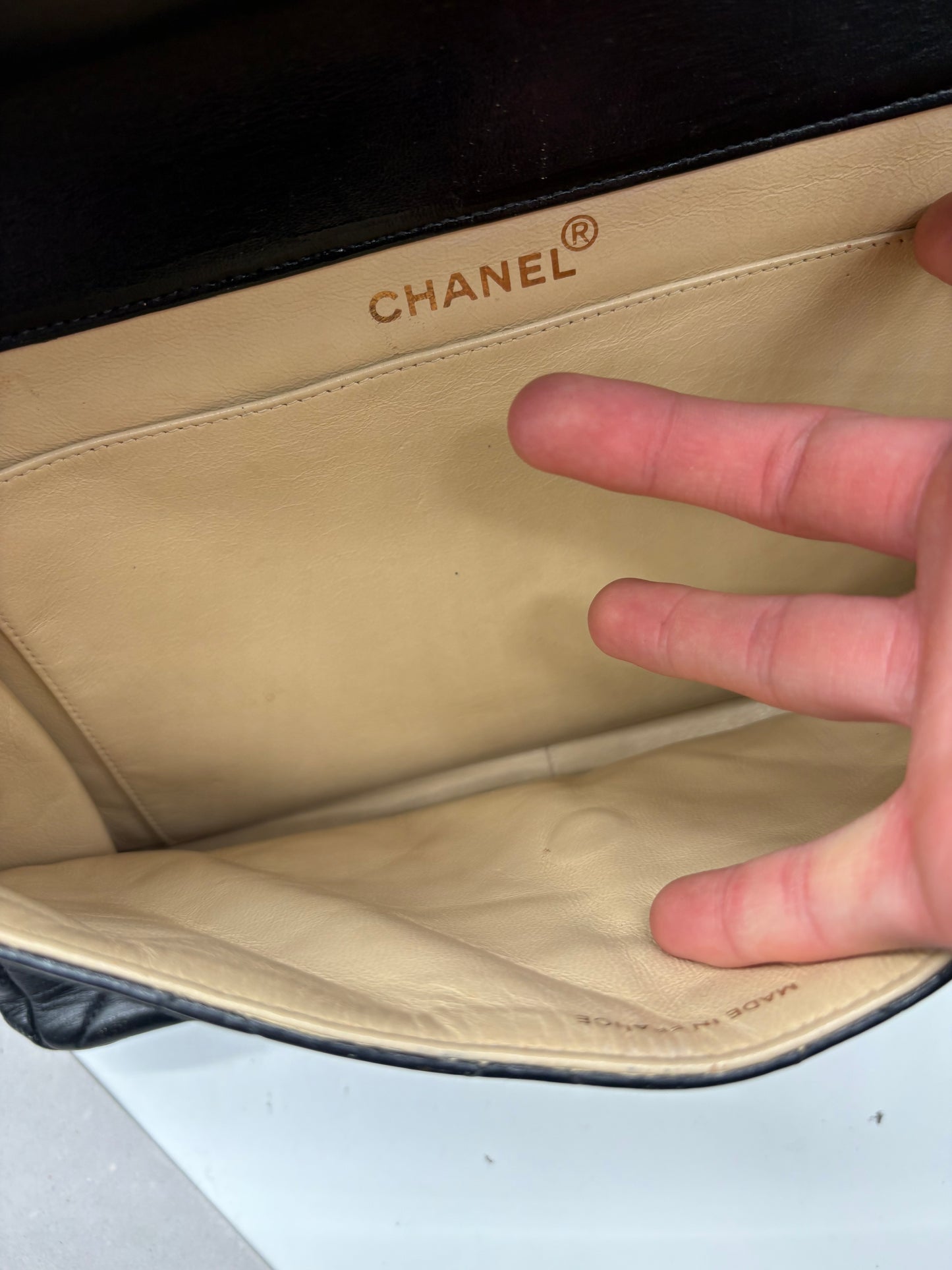 Chanel Timeless / Classique Double Face Flip &nbsp;Bag Black Matelassé Leather Jumbo