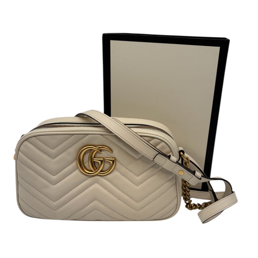 Gucci GG Marmont Beige Schultertasche
