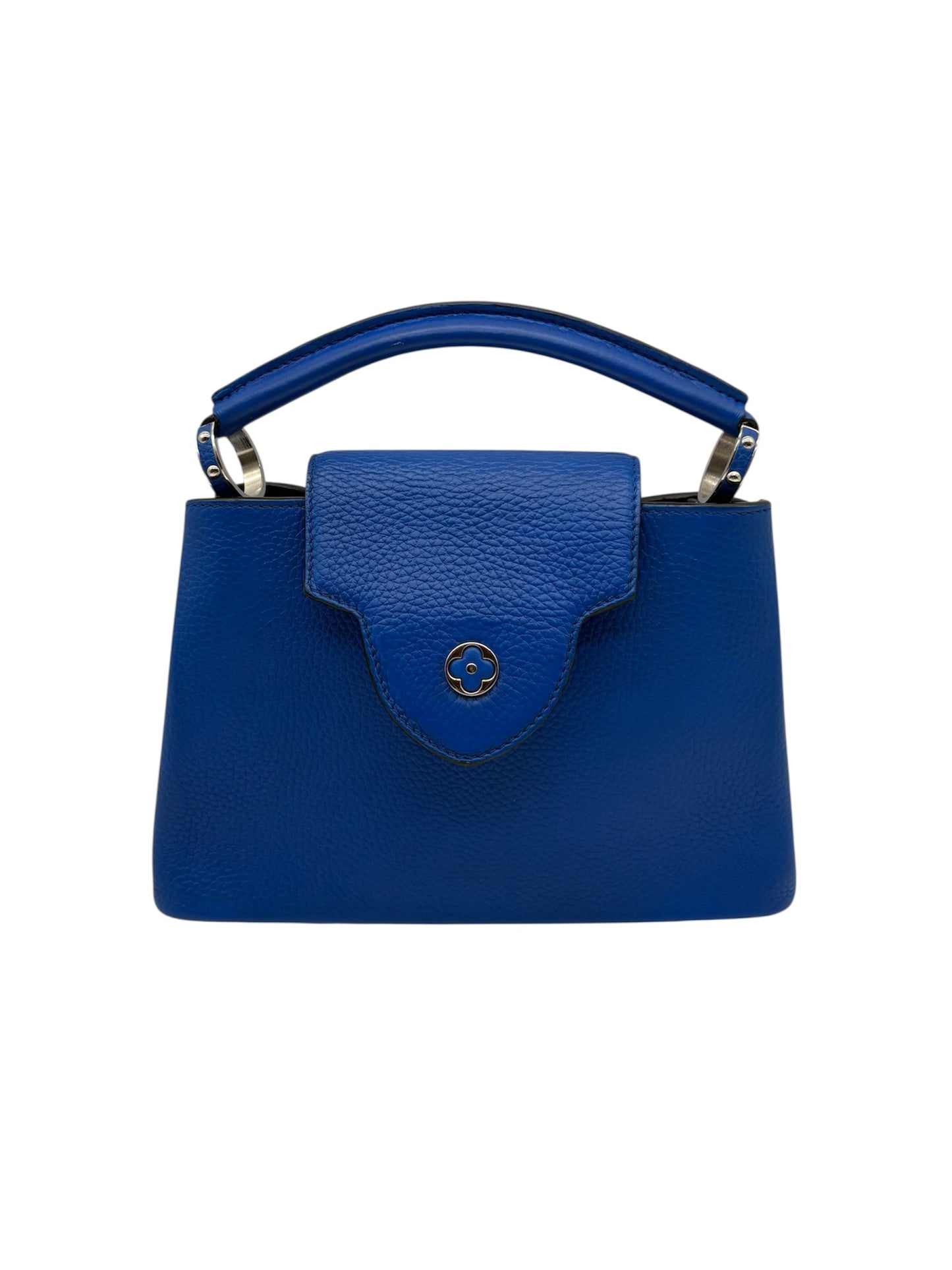 Louis Vuitton Capucines Bb Handtasche blau