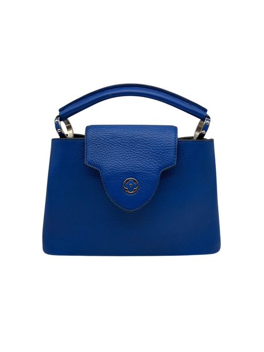 Louis Vuitton Capucines Bb Handtasche blau