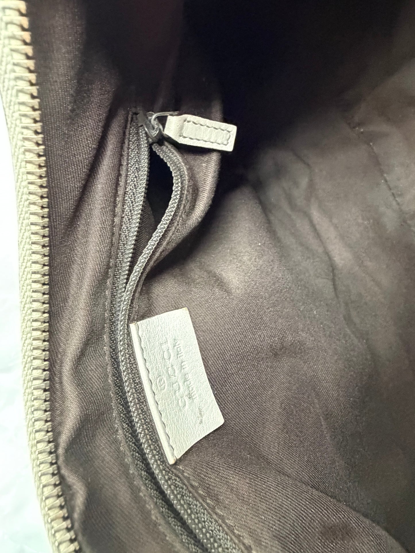 Gucci Abbey D-Ring Schultertasche beige creme