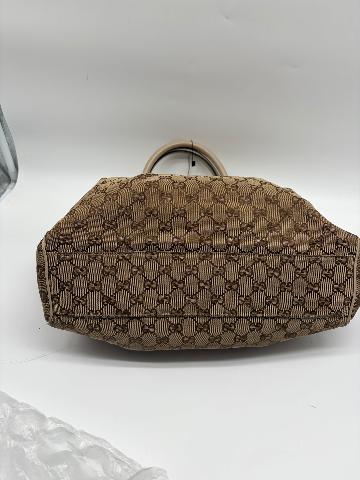 Gucci Sukey Medium Tote beige weiß Handtasche
