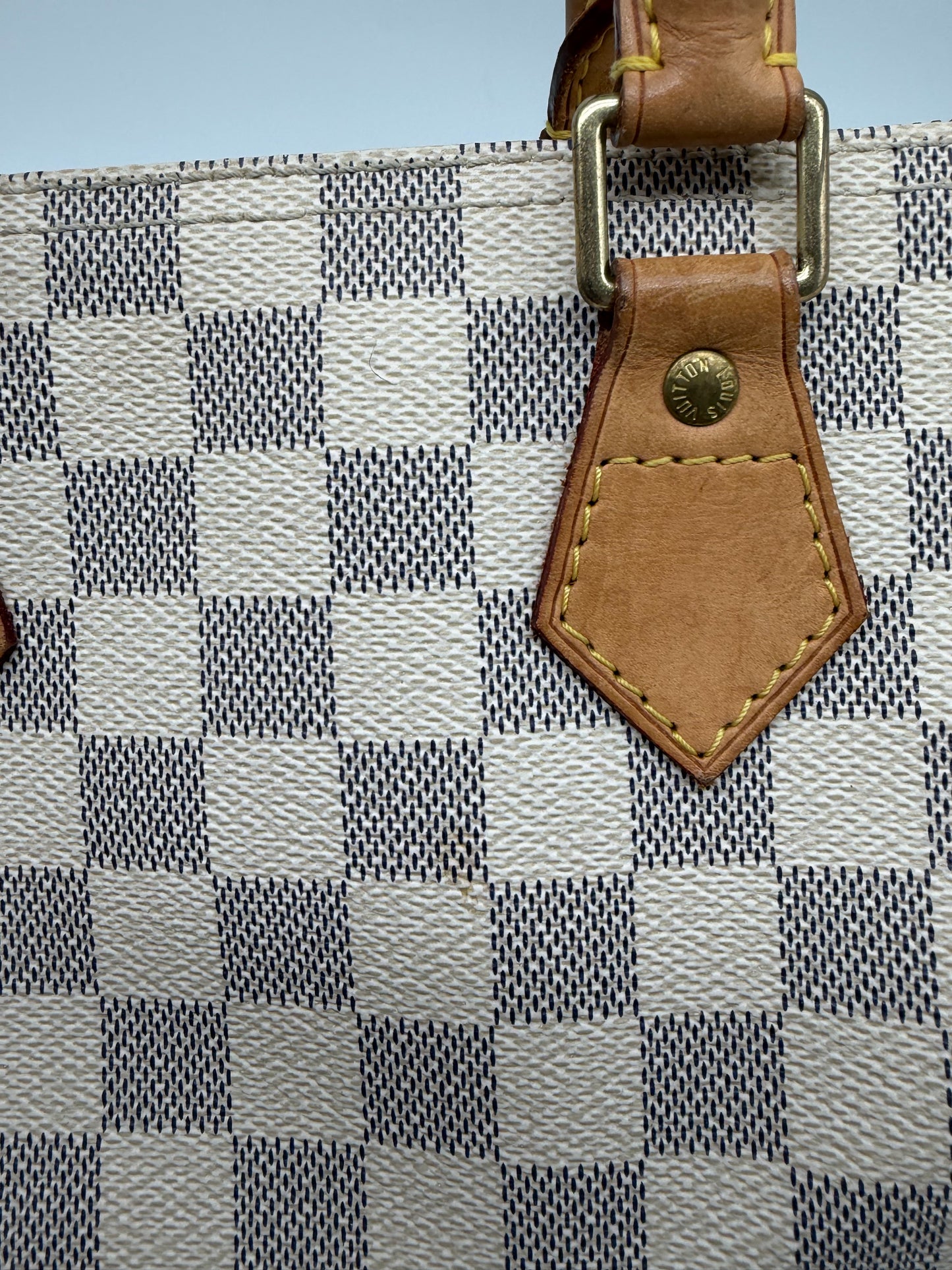 Louis Vuitton Speedy 25 Damier Azur Canvas Handtasche