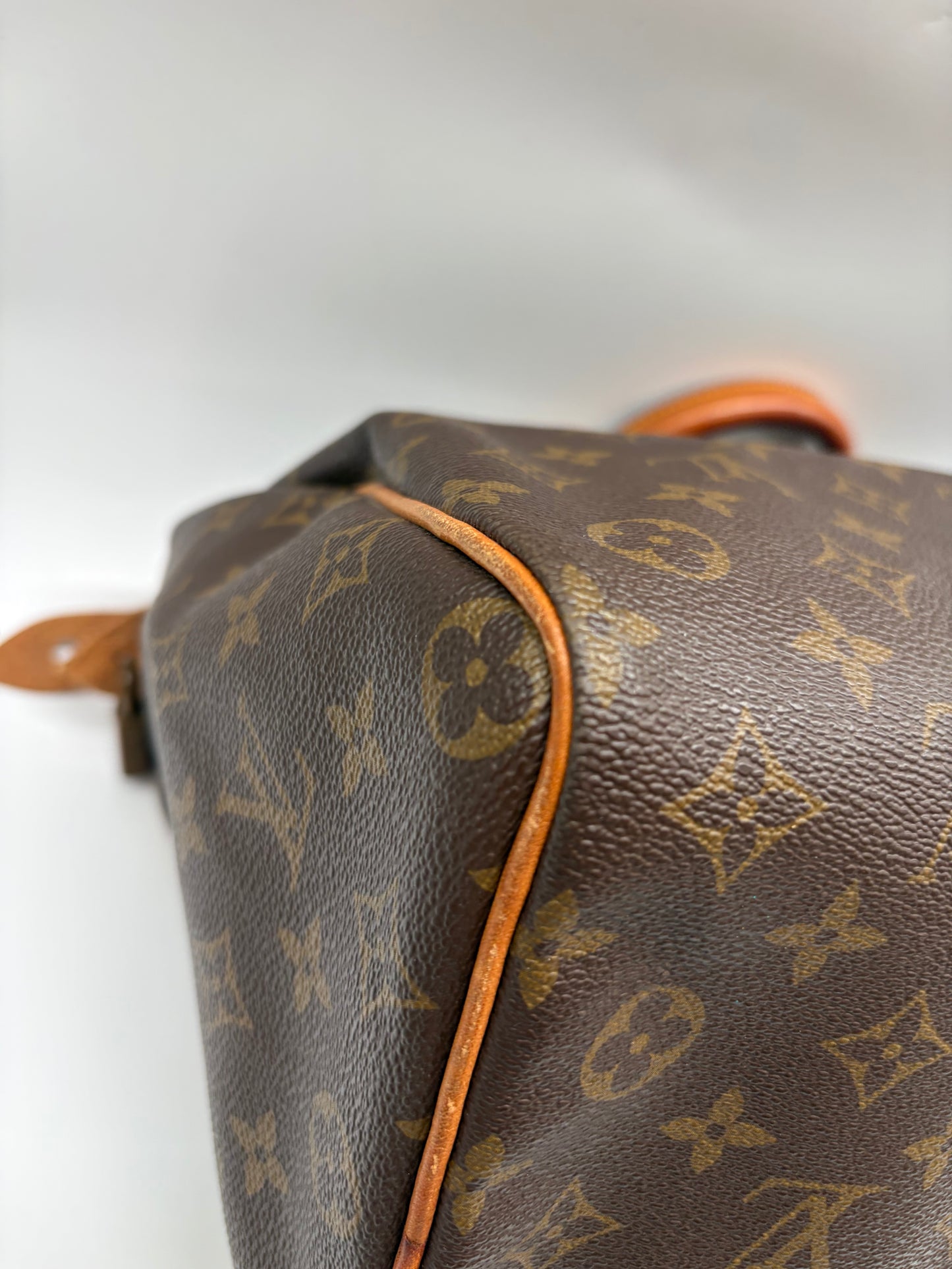 Louis Vuitton Monogram Speedy 35 braune Handtasche