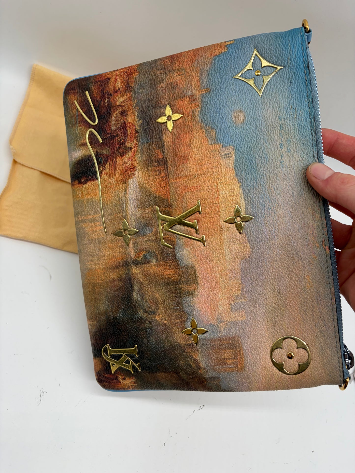 Louis Vuitton × Jeff Koons Turner Pochette / Clutch Masters Collection