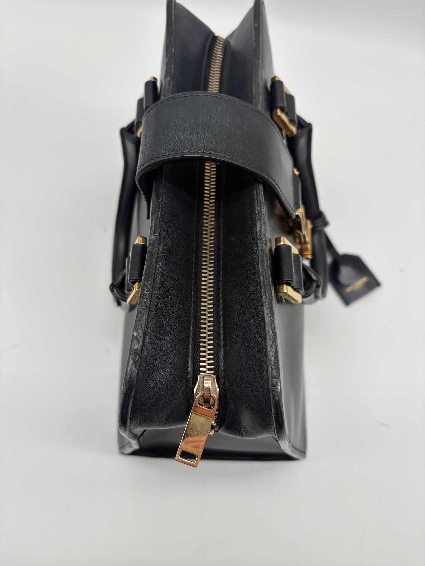 Saint Laurent Baby Cabas Handtasche schwarz
