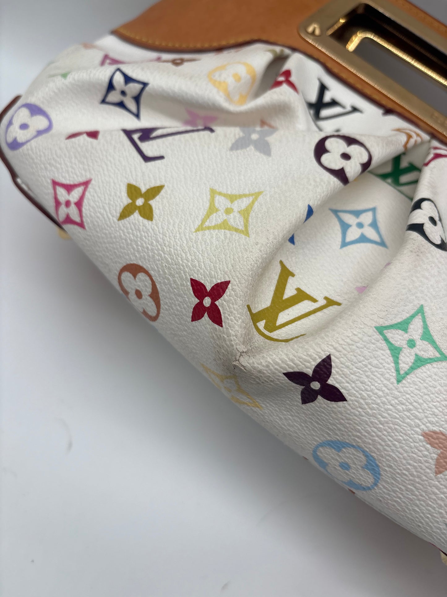 Louis Vuitton Multicolor Judy PM Handtasche x Takashi Murakami