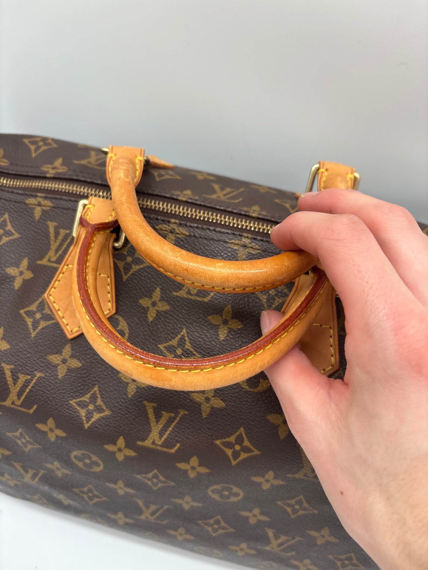 Louis Vuitton Speedy 40 Monogram Handtasche Vintage Boston Bag