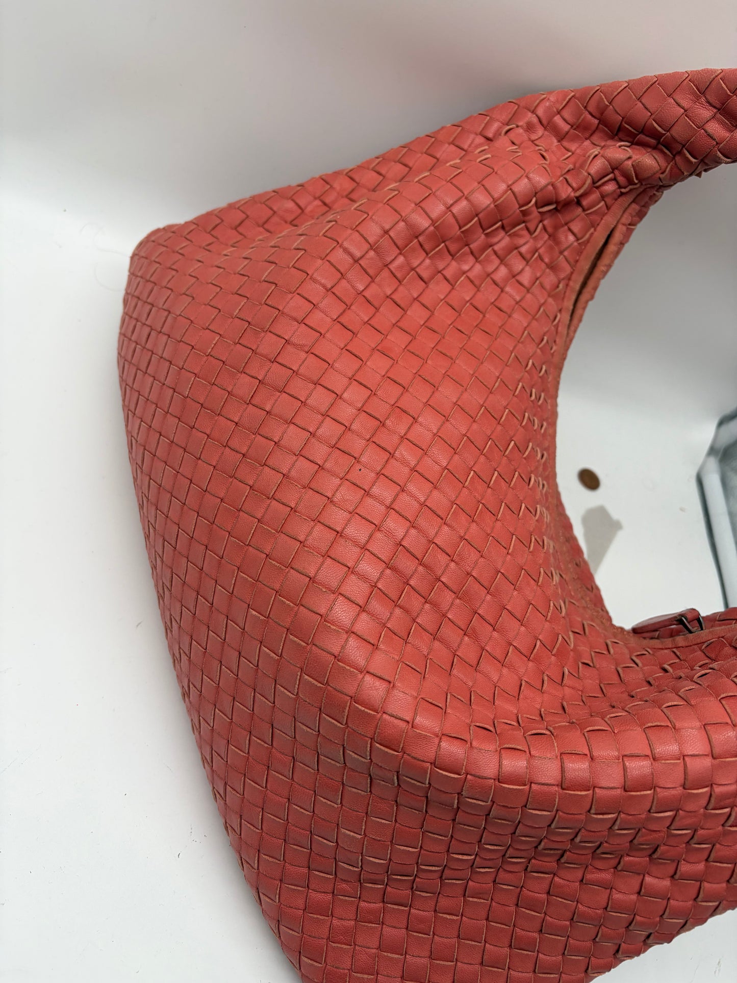 Bottega Veneta Intrecciato Hobo Leder-Handtasche