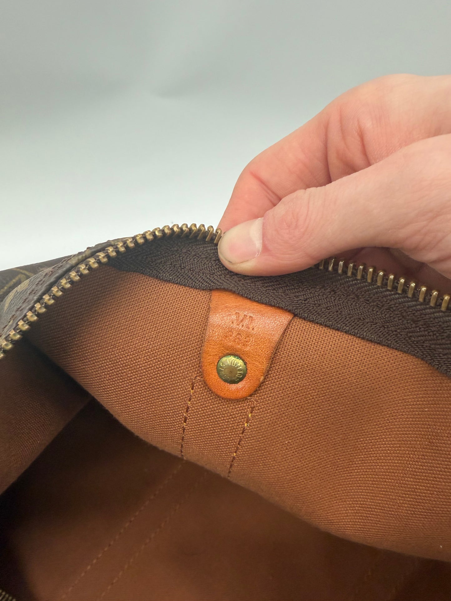 Louis Vuitton Keepall 50 Bandoulière Boston Bag Reisetasche