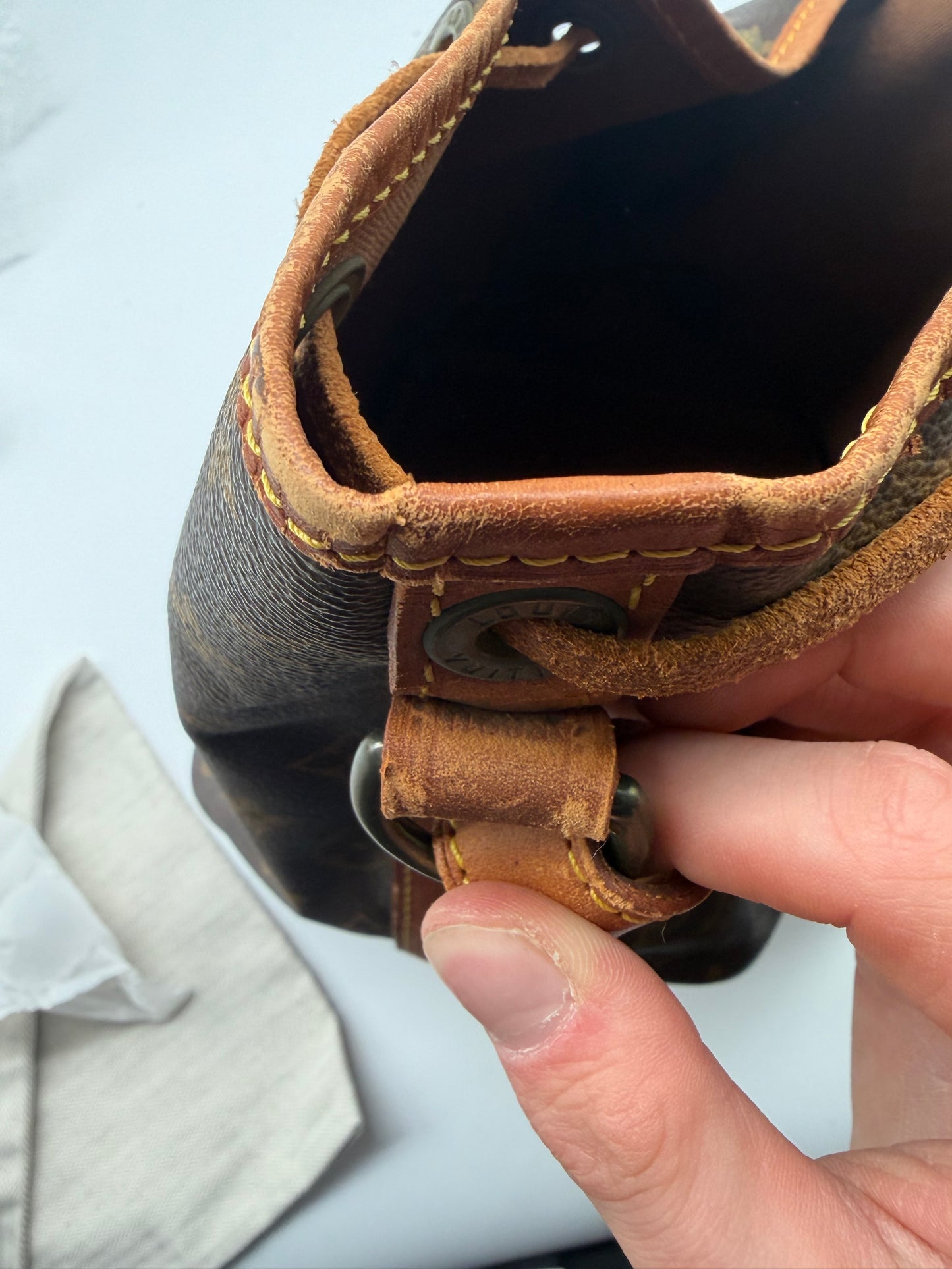 Louis Vuitton Petit Noé Monogram Canvas Bucket Bag