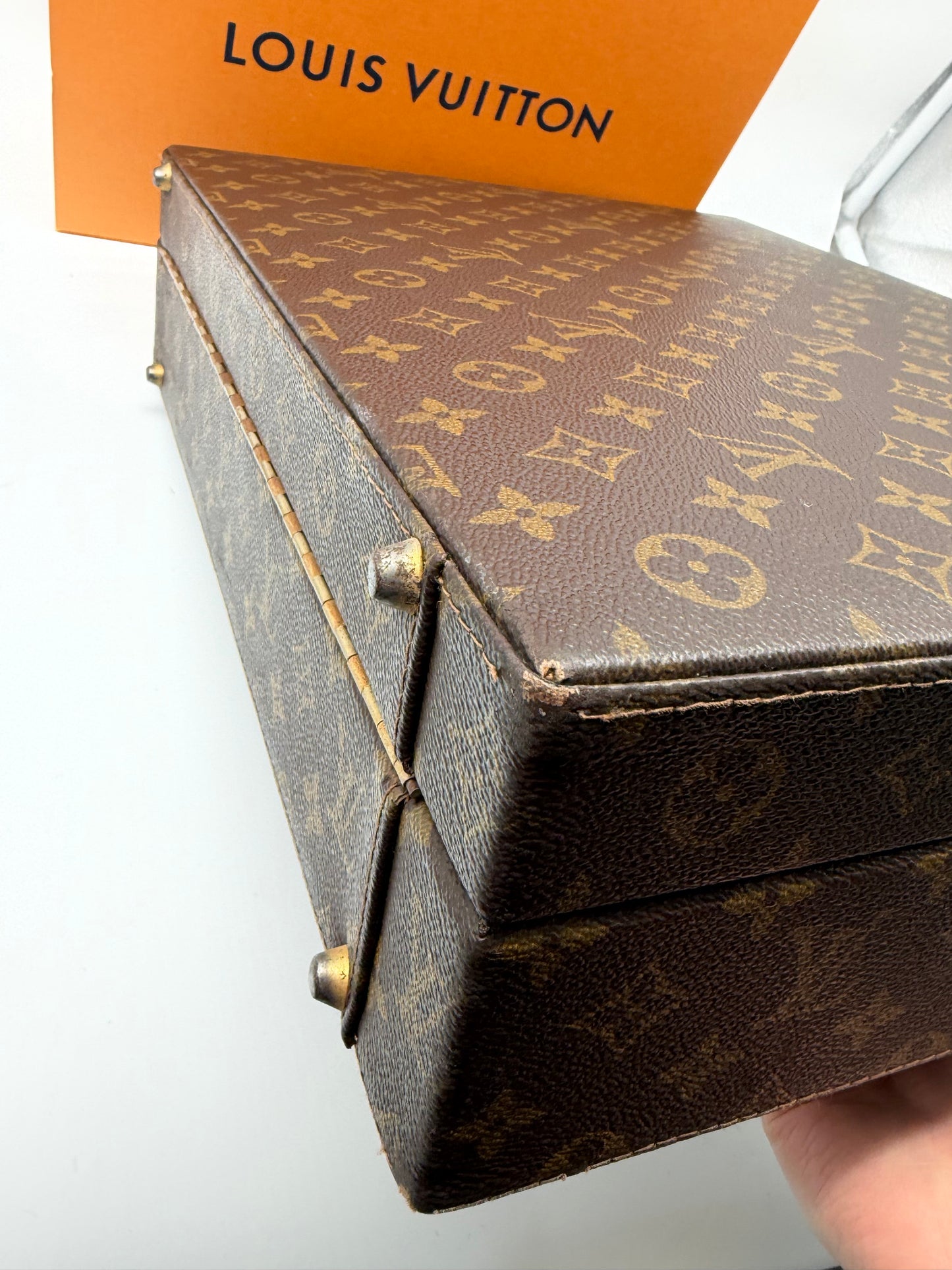 Louis Vuitton Crusher Trunk Monogram Koffer