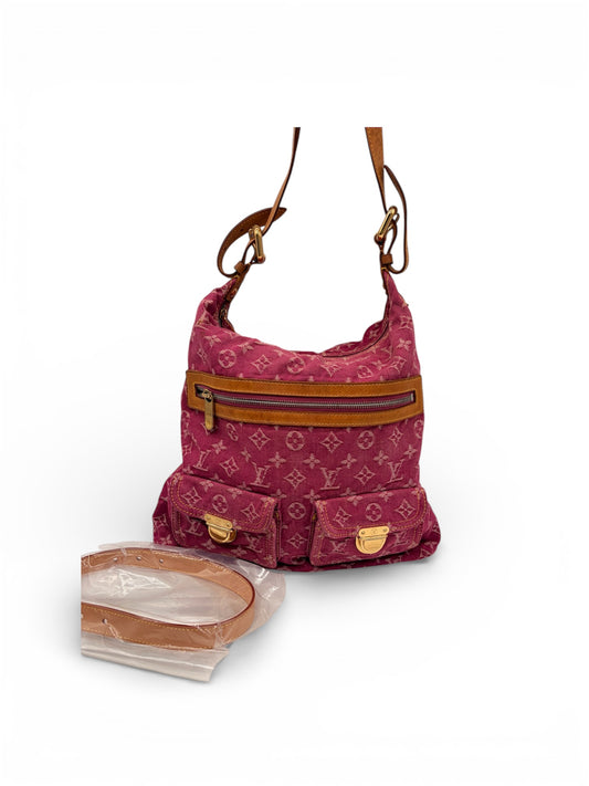 Louis Vuitton Baggy GM Monogram Denim Pink Handtasche