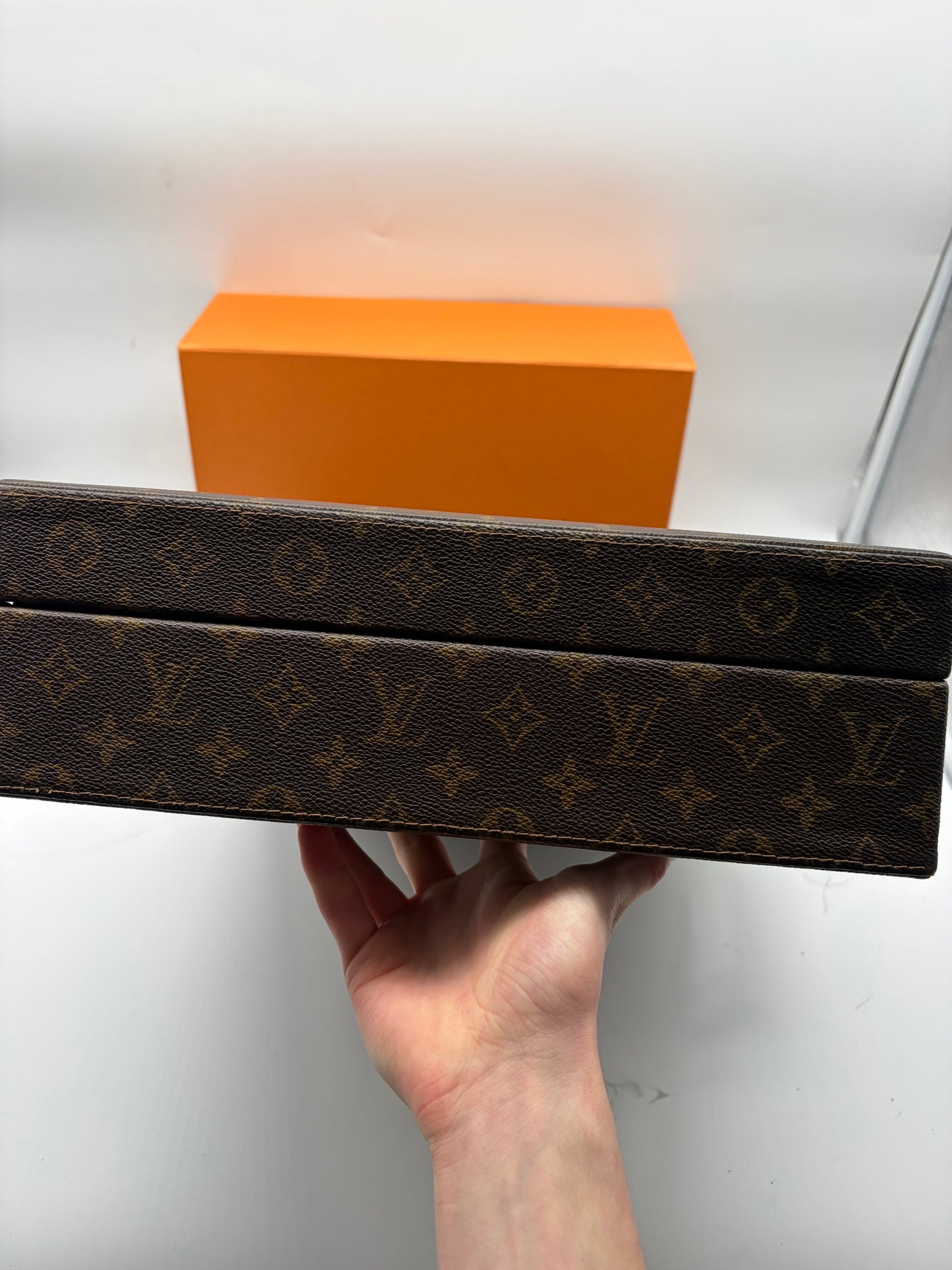 Louis Vuitton Crusher Trunk Monogram Koffer