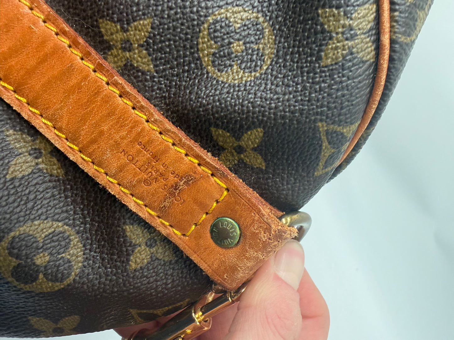 Louis Vuitton Keepall 50 Bandoulière Boston Bag Reisetasche