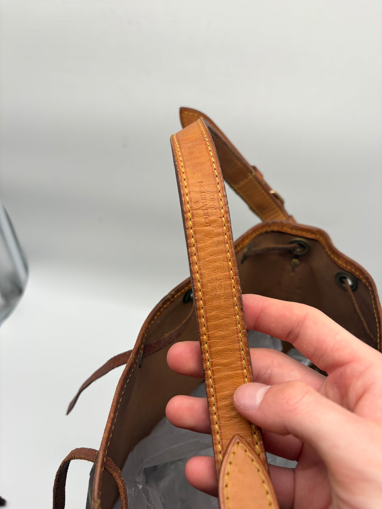 Louis Vuitton Noé Grande Monogram braun Bucketbag